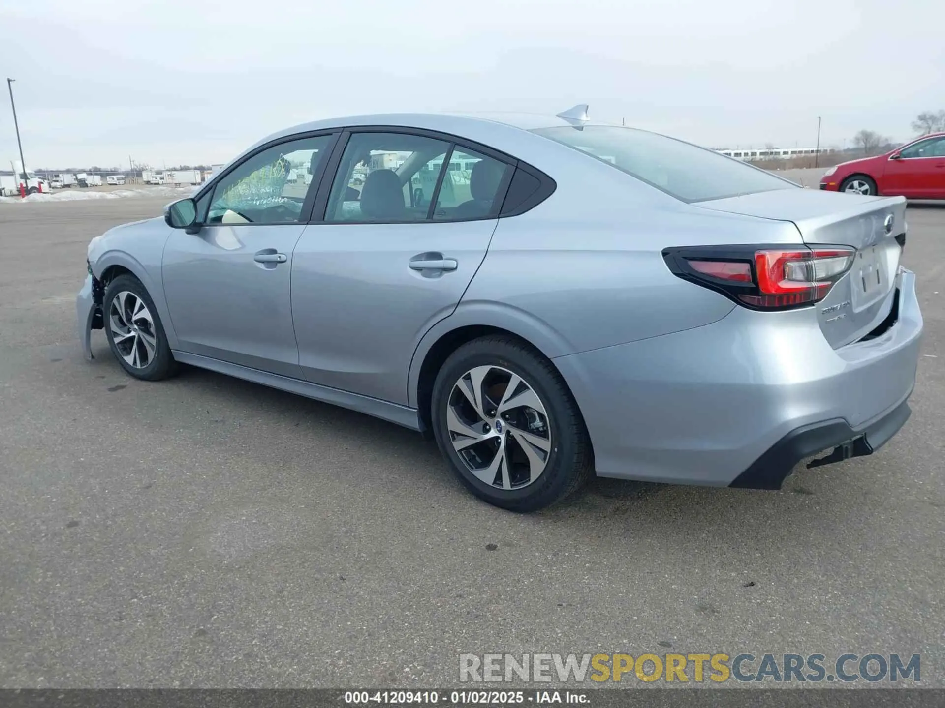 3 fotografías del automóvil dañado 4S3BWAD61R3005845 SUBARU LEGACY 2024
