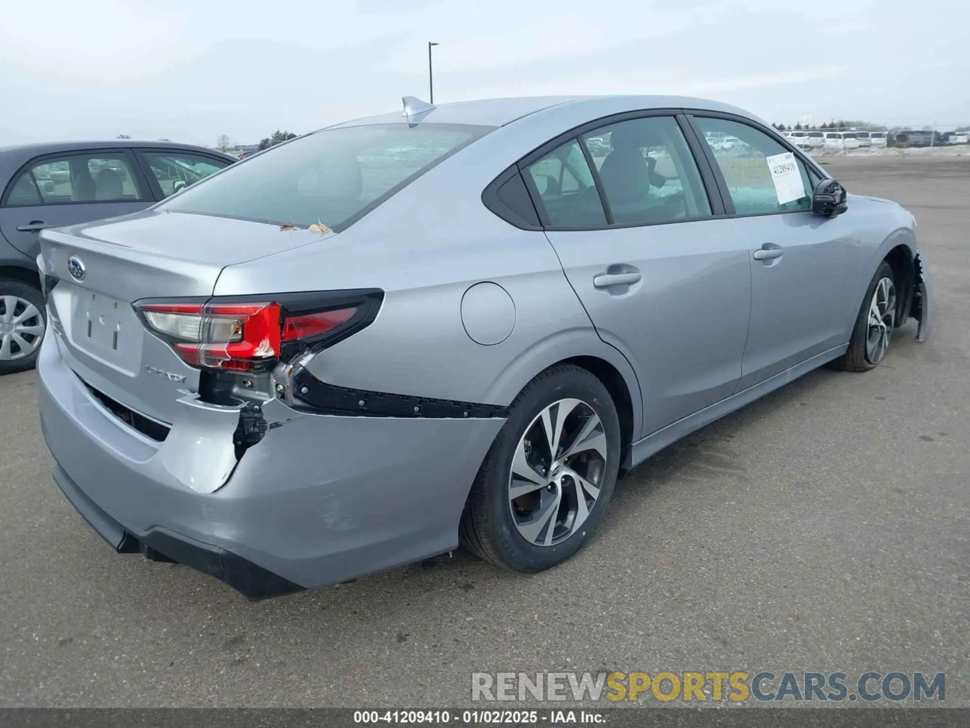 4 fotografías del automóvil dañado 4S3BWAD61R3005845 SUBARU LEGACY 2024