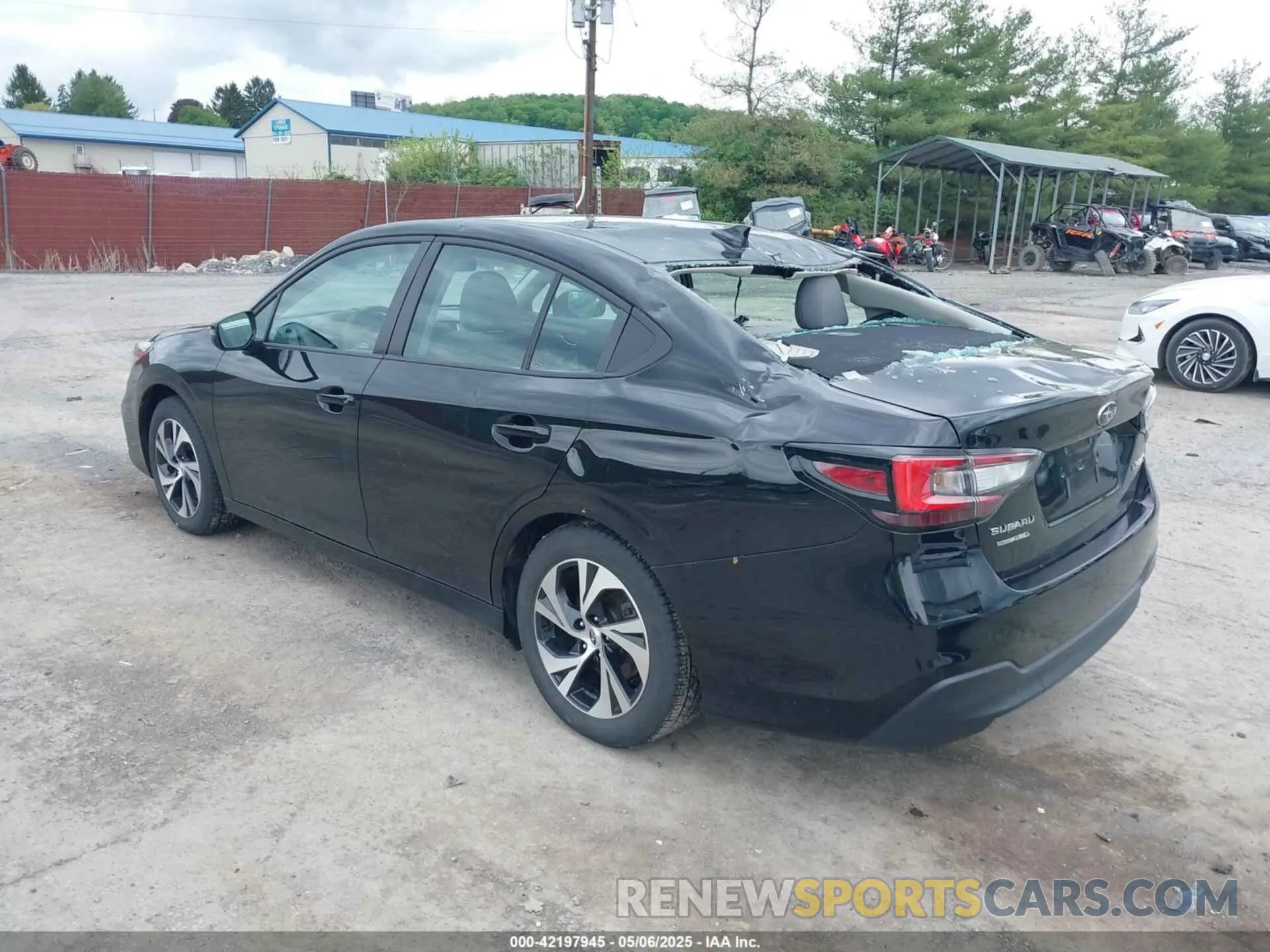 3 fotografías del automóvil dañado 4S3BWAD65R3019277 SUBARU LEGACY 2024