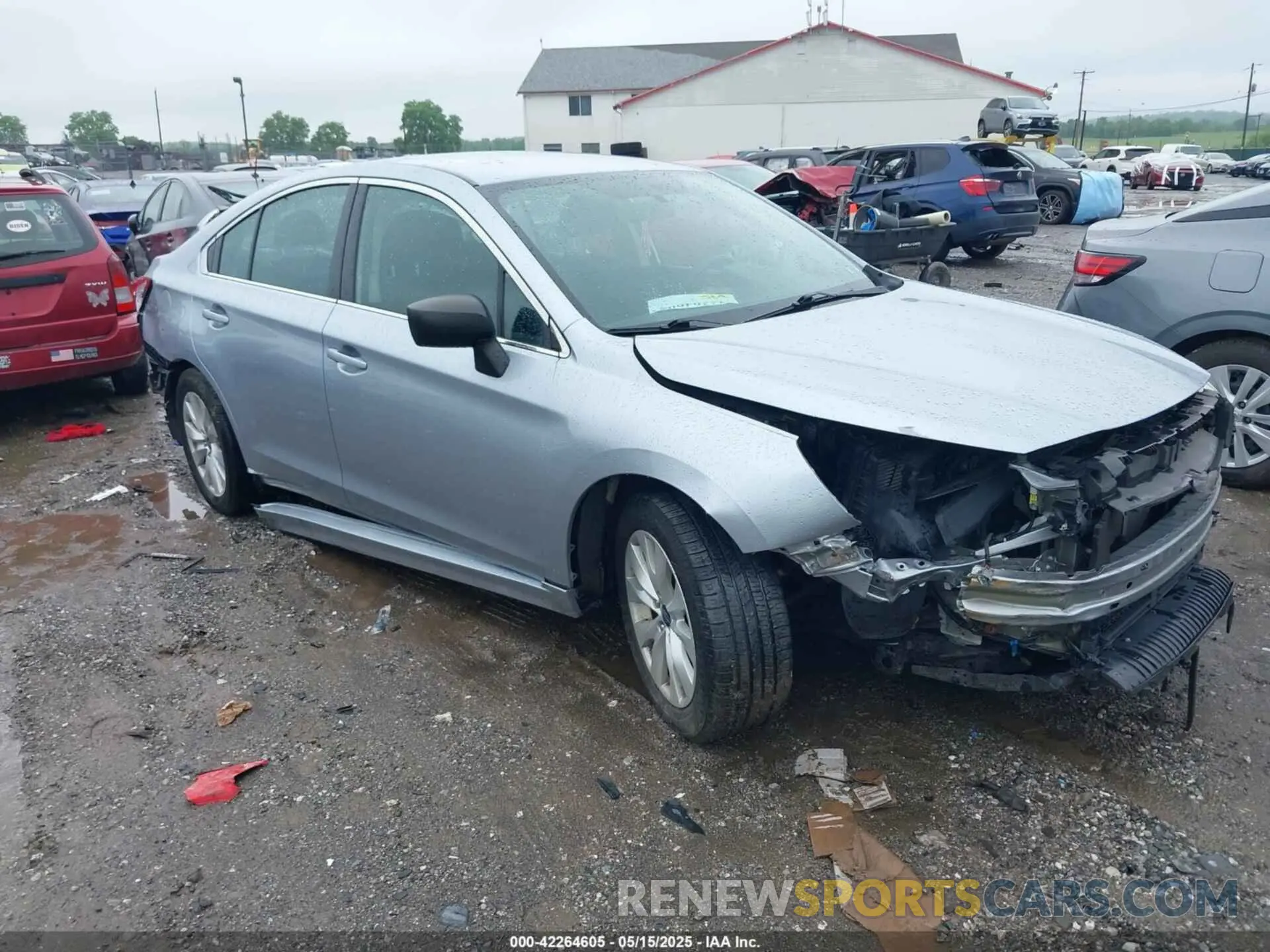 1 fotografías del automóvil dañado 4S3BWAD65R3029128 SUBARU LEGACY 2024