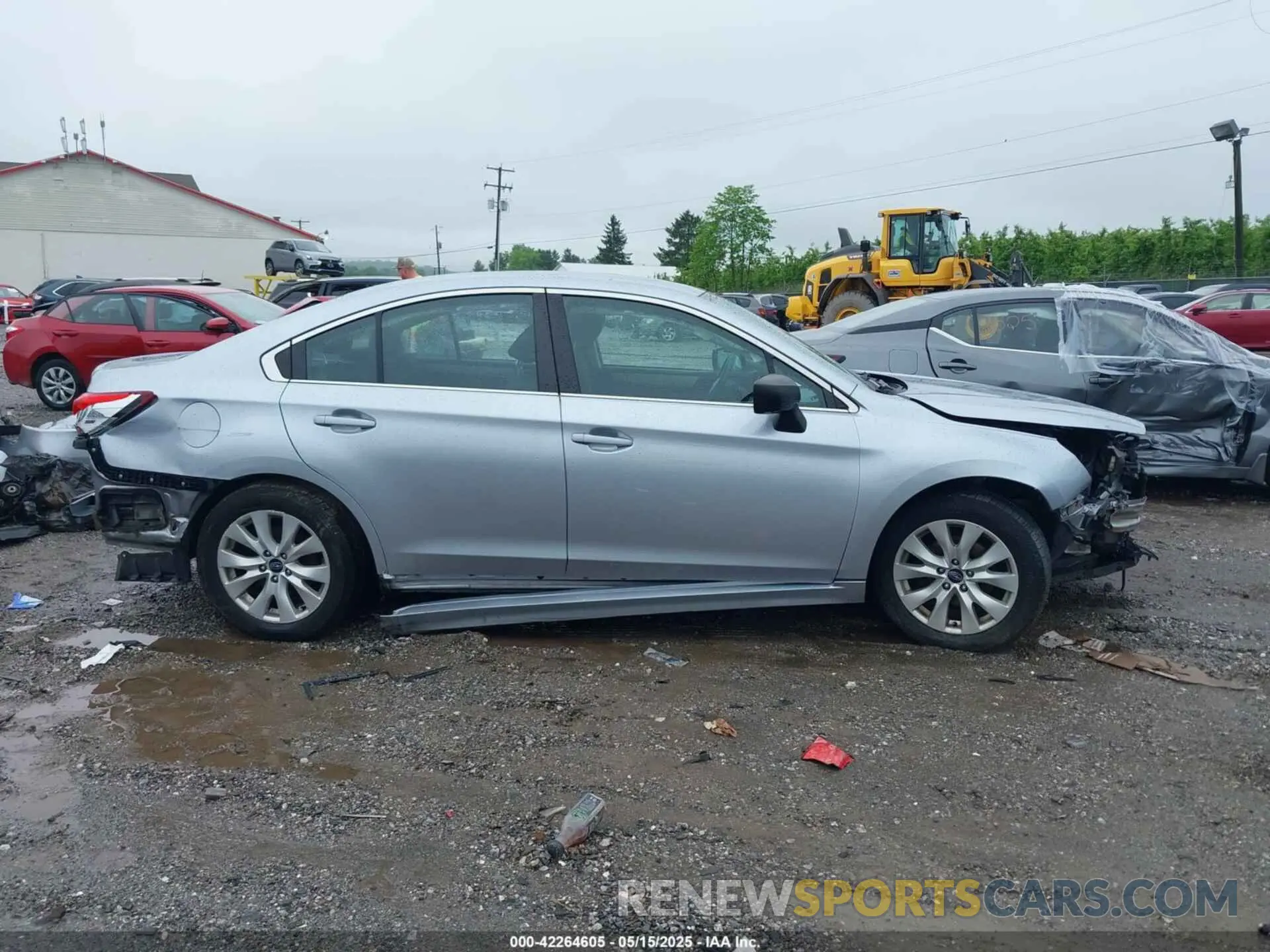 14 fotografías del automóvil dañado 4S3BWAD65R3029128 SUBARU LEGACY 2024
