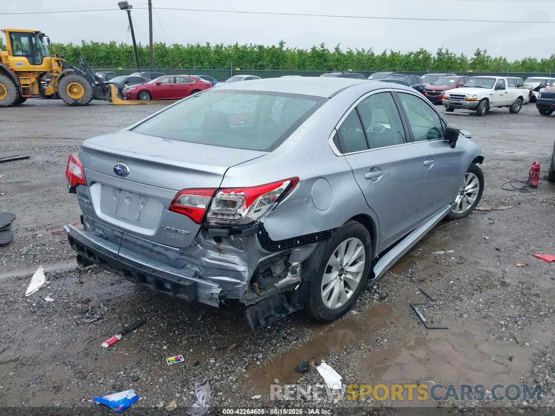 4 fotografías del automóvil dañado 4S3BWAD65R3029128 SUBARU LEGACY 2024