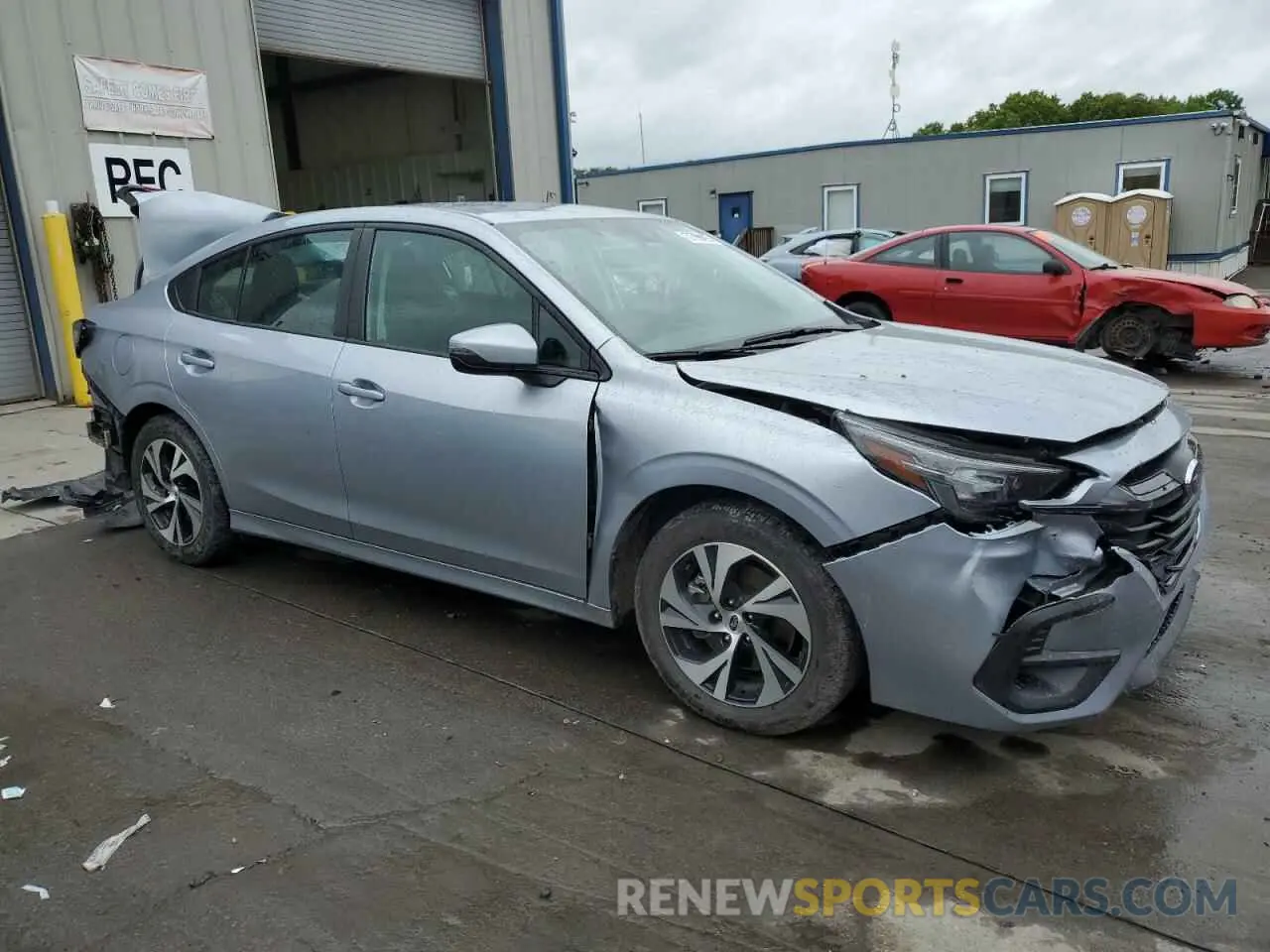 4 fotografías del automóvil dañado 4S3BWAD67R3018101 SUBARU LEGACY 2024