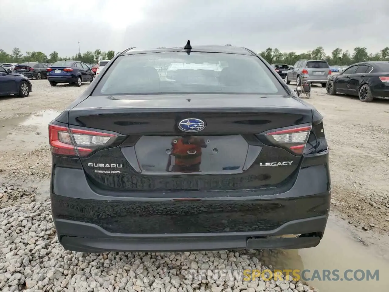 6 fotografías del automóvil dañado 4S3BWAD67R3018308 SUBARU LEGACY 2024