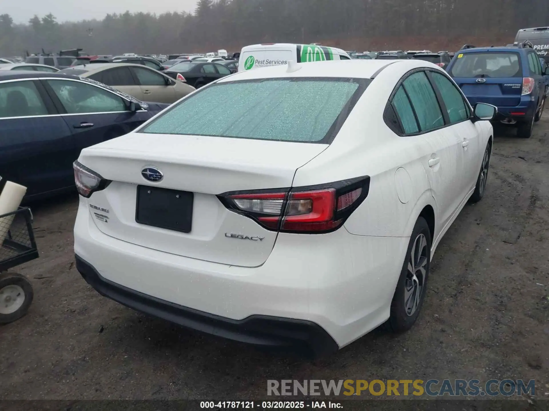 4 fotografías del automóvil dañado 4S3BWAD69R3011652 SUBARU LEGACY 2024