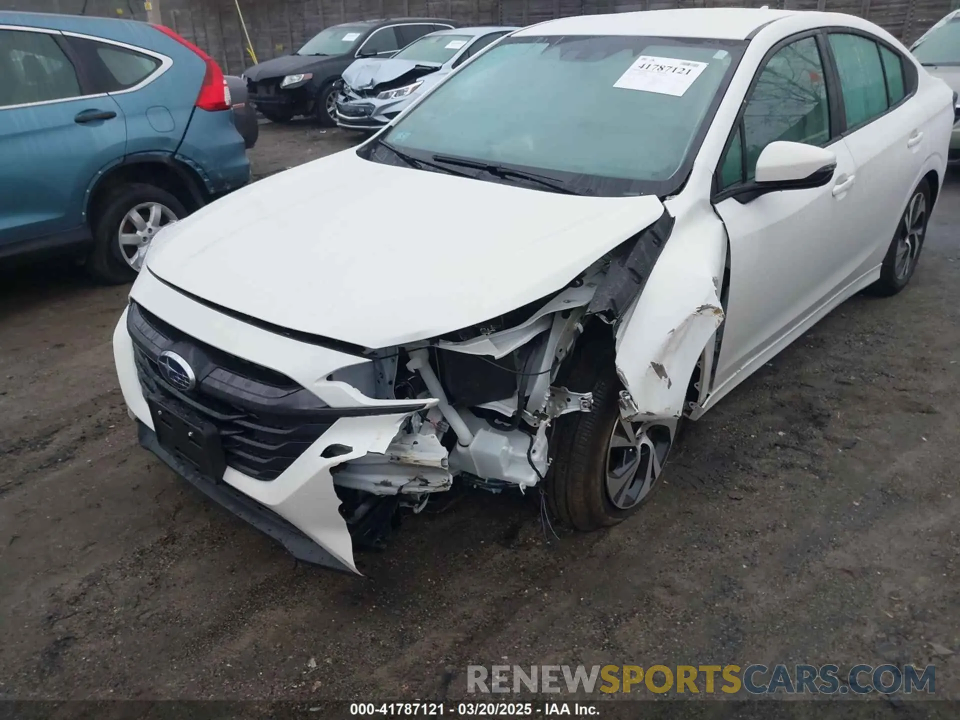 6 fotografías del automóvil dañado 4S3BWAD69R3011652 SUBARU LEGACY 2024