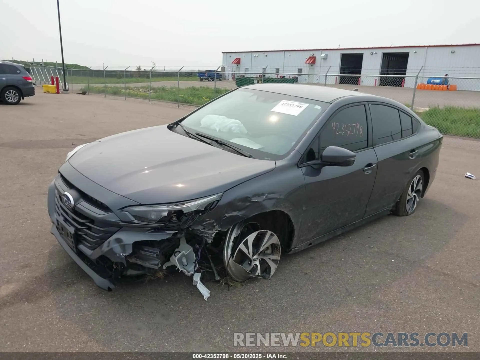 2 fotografías del automóvil dañado 4S3BWAD6XR3002622 SUBARU LEGACY 2024