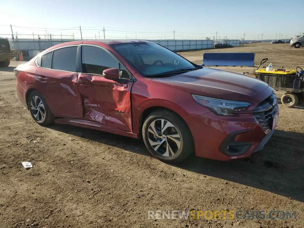 4 fotografías del automóvil dañado 4S3BWAF62R3014678 SUBARU LEGACY 2024
