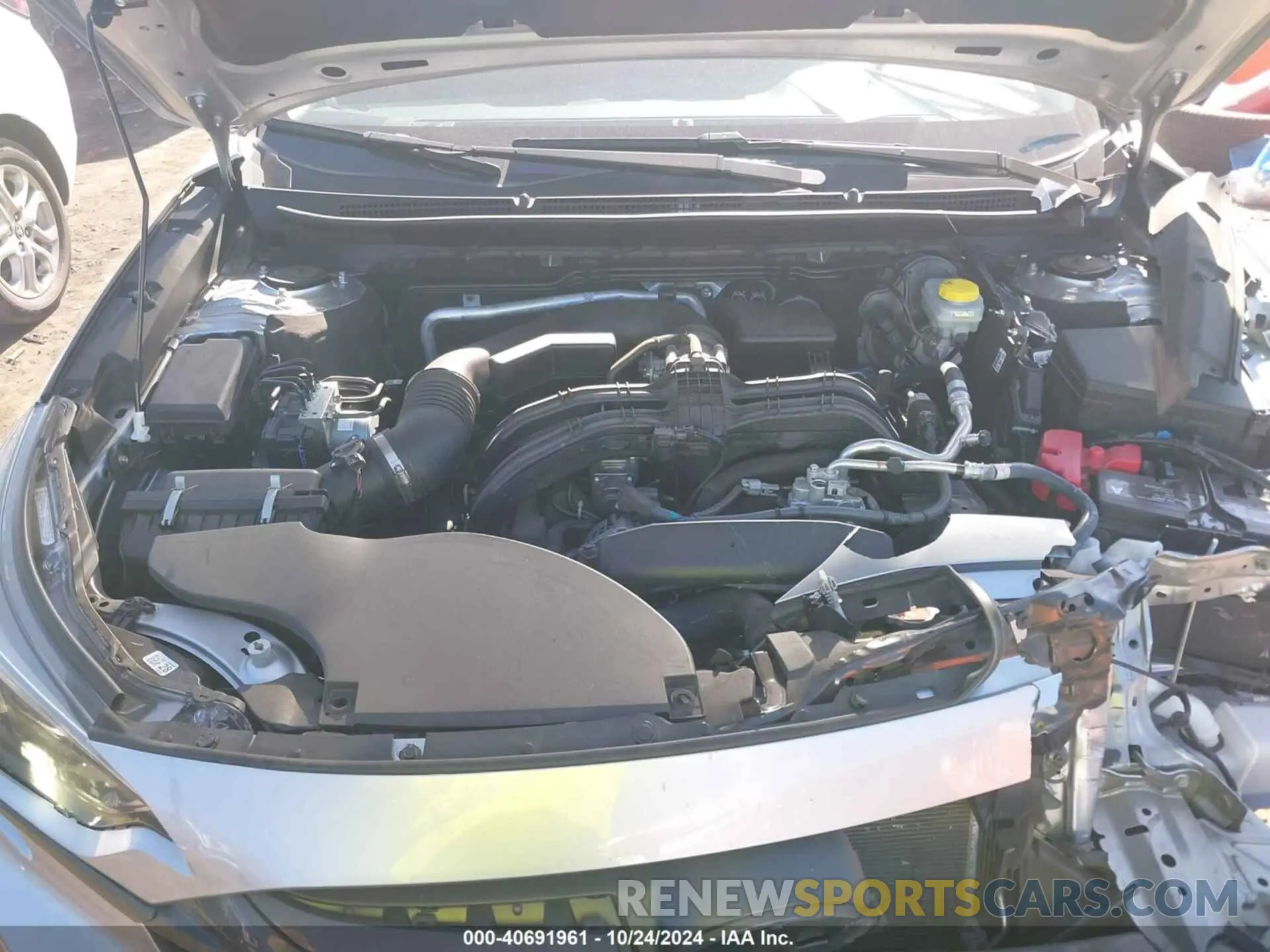 10 fotografías del automóvil dañado 4S3BWAF63R3011594 SUBARU LEGACY 2024