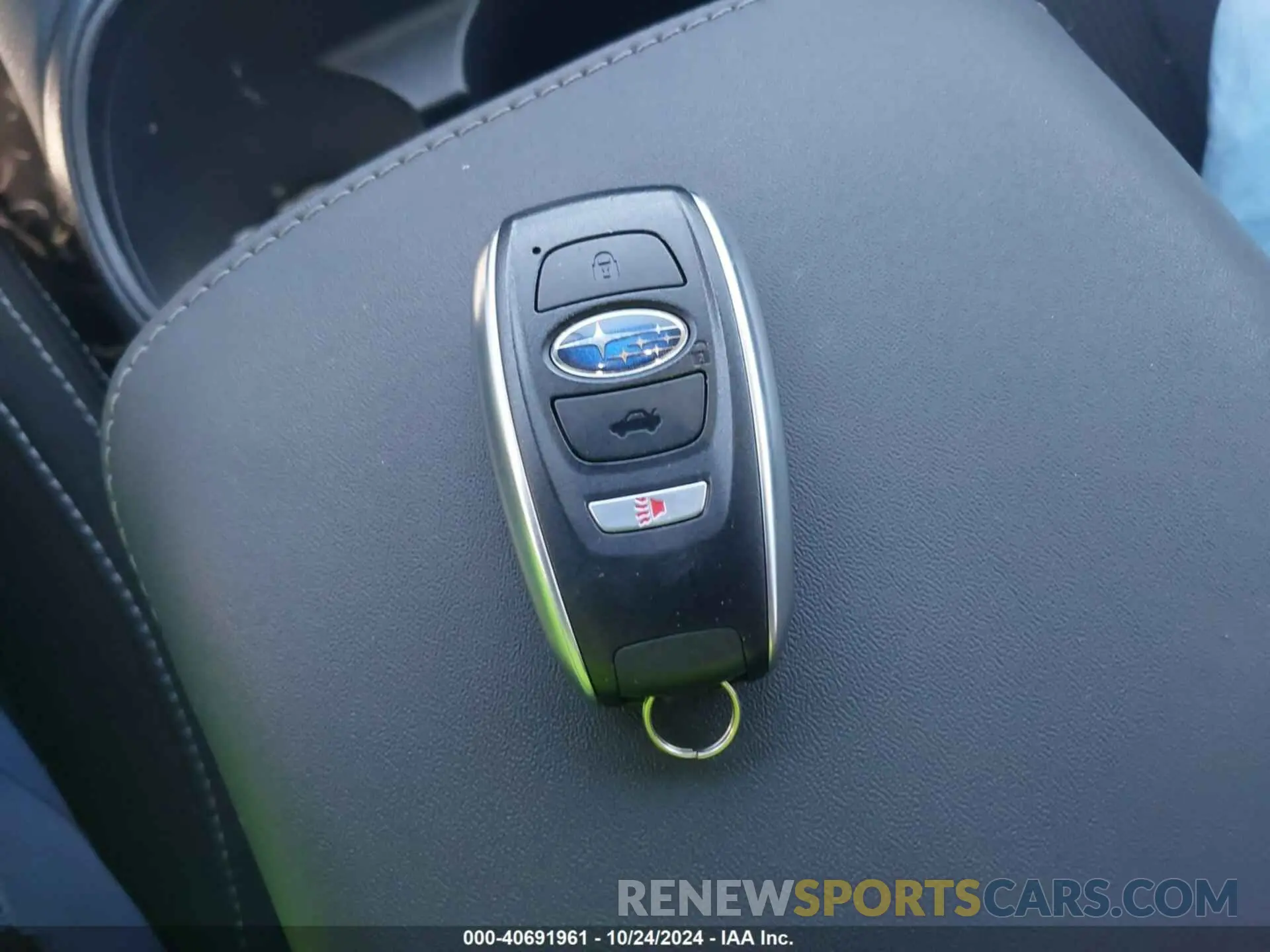 11 fotografías del automóvil dañado 4S3BWAF63R3011594 SUBARU LEGACY 2024