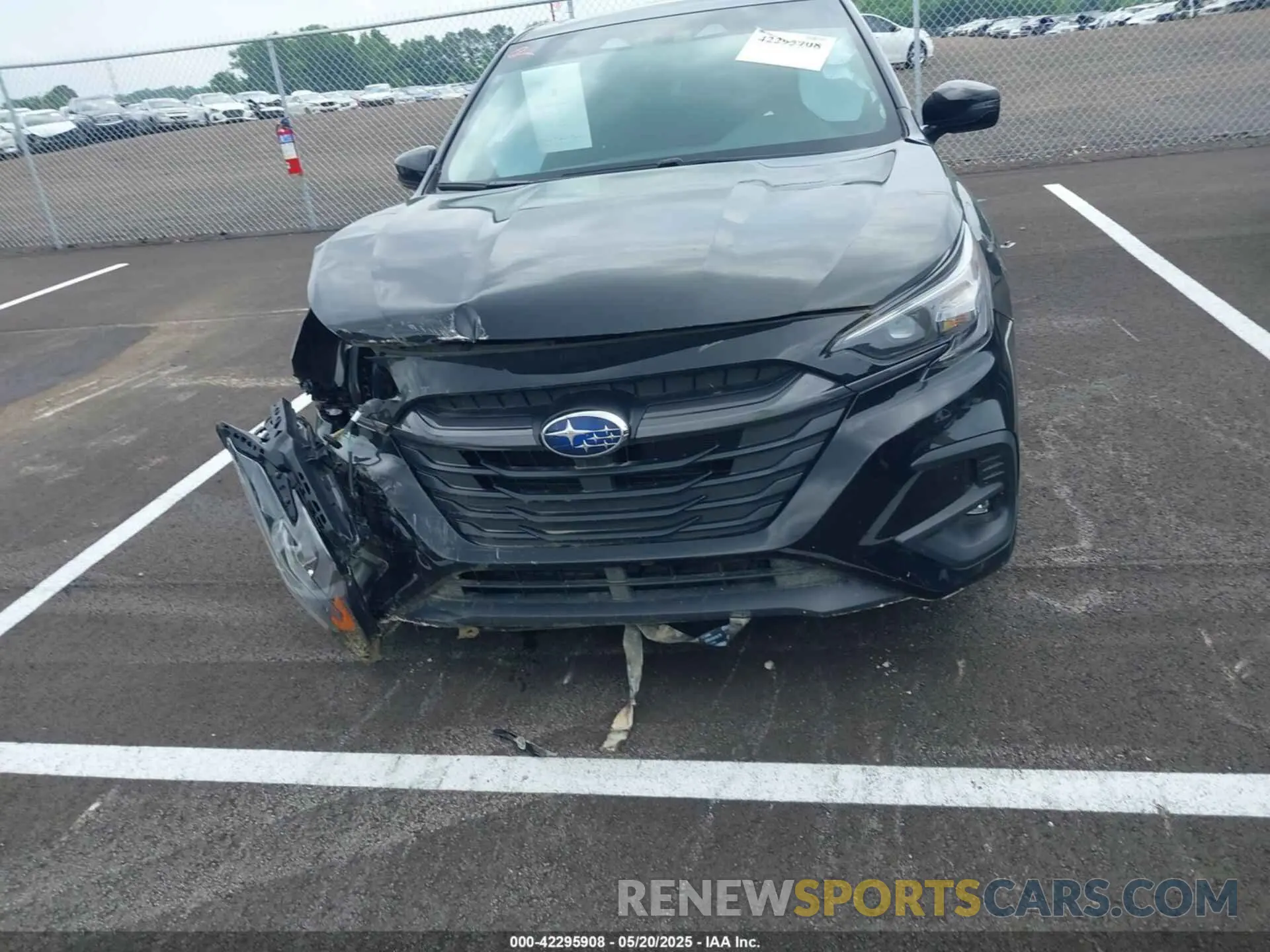 12 fotografías del automóvil dañado 4S3BWAF63R3014026 SUBARU LEGACY 2024