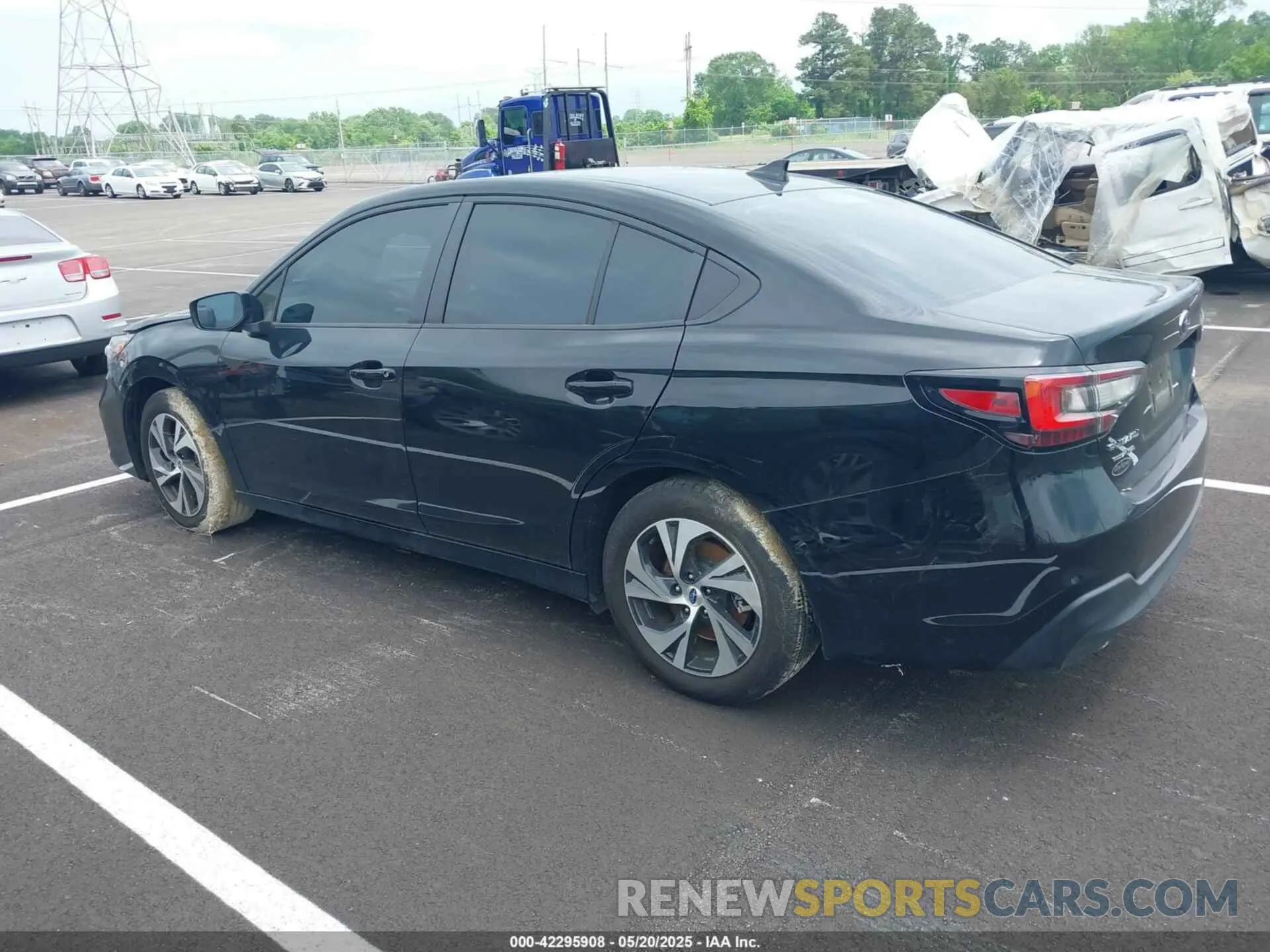 14 fotografías del automóvil dañado 4S3BWAF63R3014026 SUBARU LEGACY 2024
