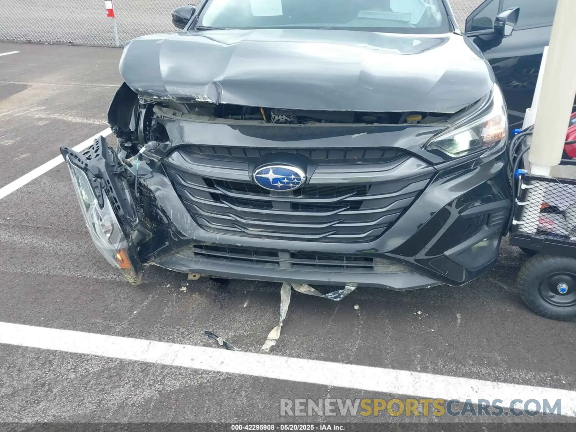 6 fotografías del automóvil dañado 4S3BWAF63R3014026 SUBARU LEGACY 2024