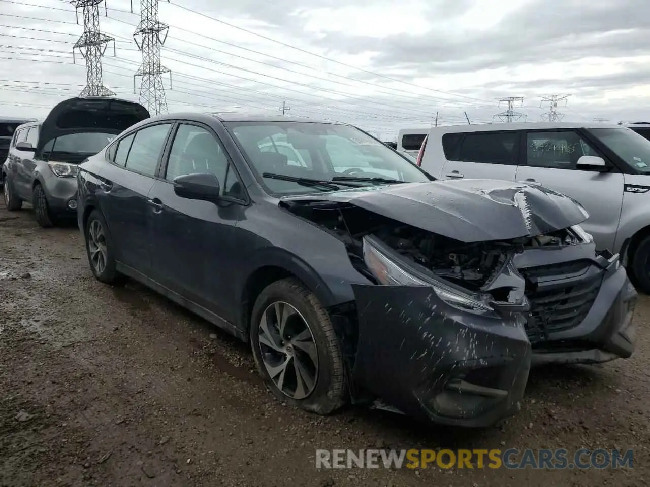 4 fotografías del automóvil dañado 4S3BWAF63R3021199 SUBARU LEGACY 2024