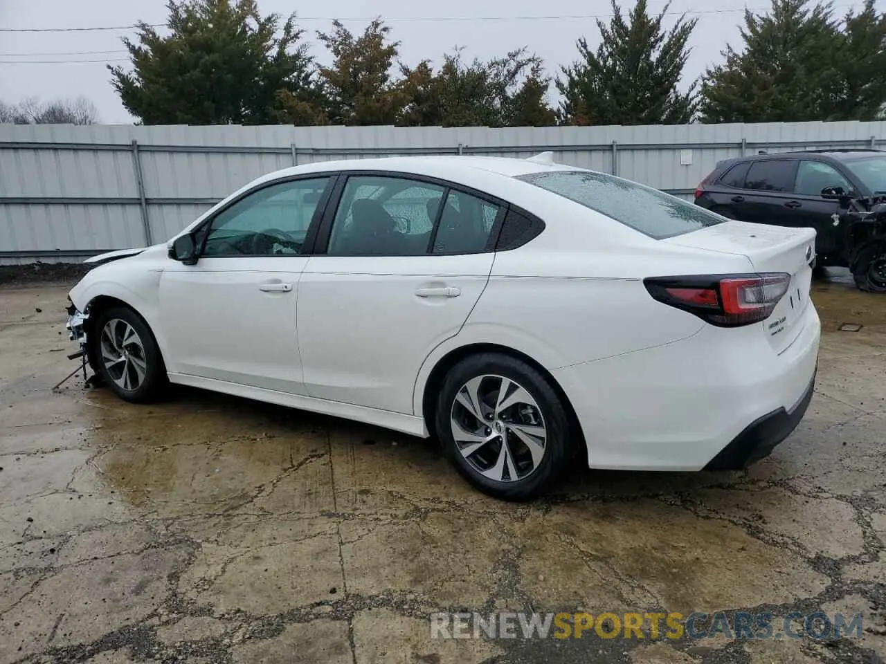 2 fotografías del automóvil dañado 4S3BWAF68R3018475 SUBARU LEGACY 2024
