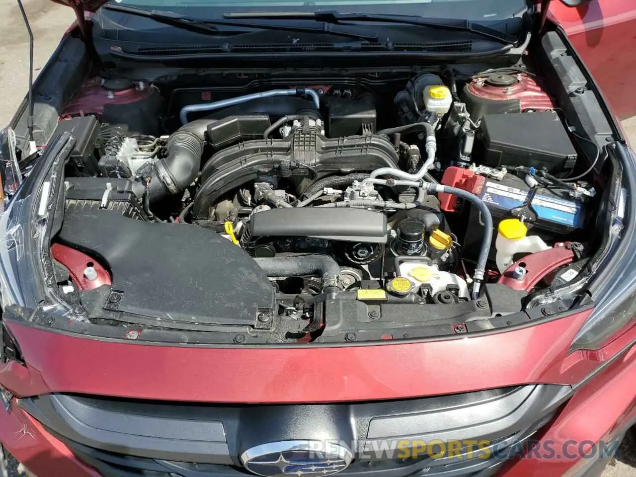 12 fotografías del automóvil dañado 4S3BWAN61R3022627 SUBARU LEGACY 2024