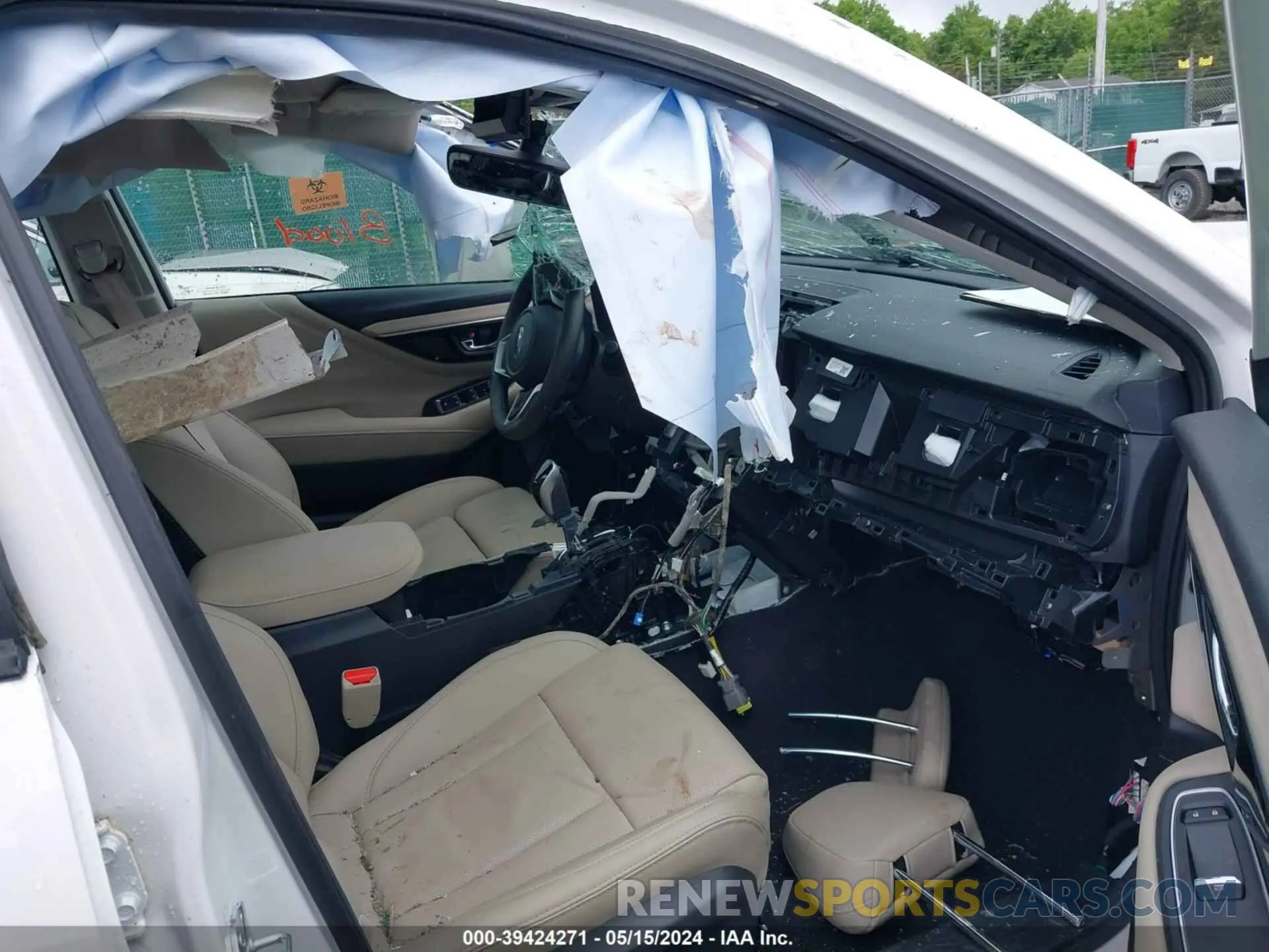 5 fotografías del automóvil dañado 4S3BWAN61R3025091 SUBARU LEGACY 2024
