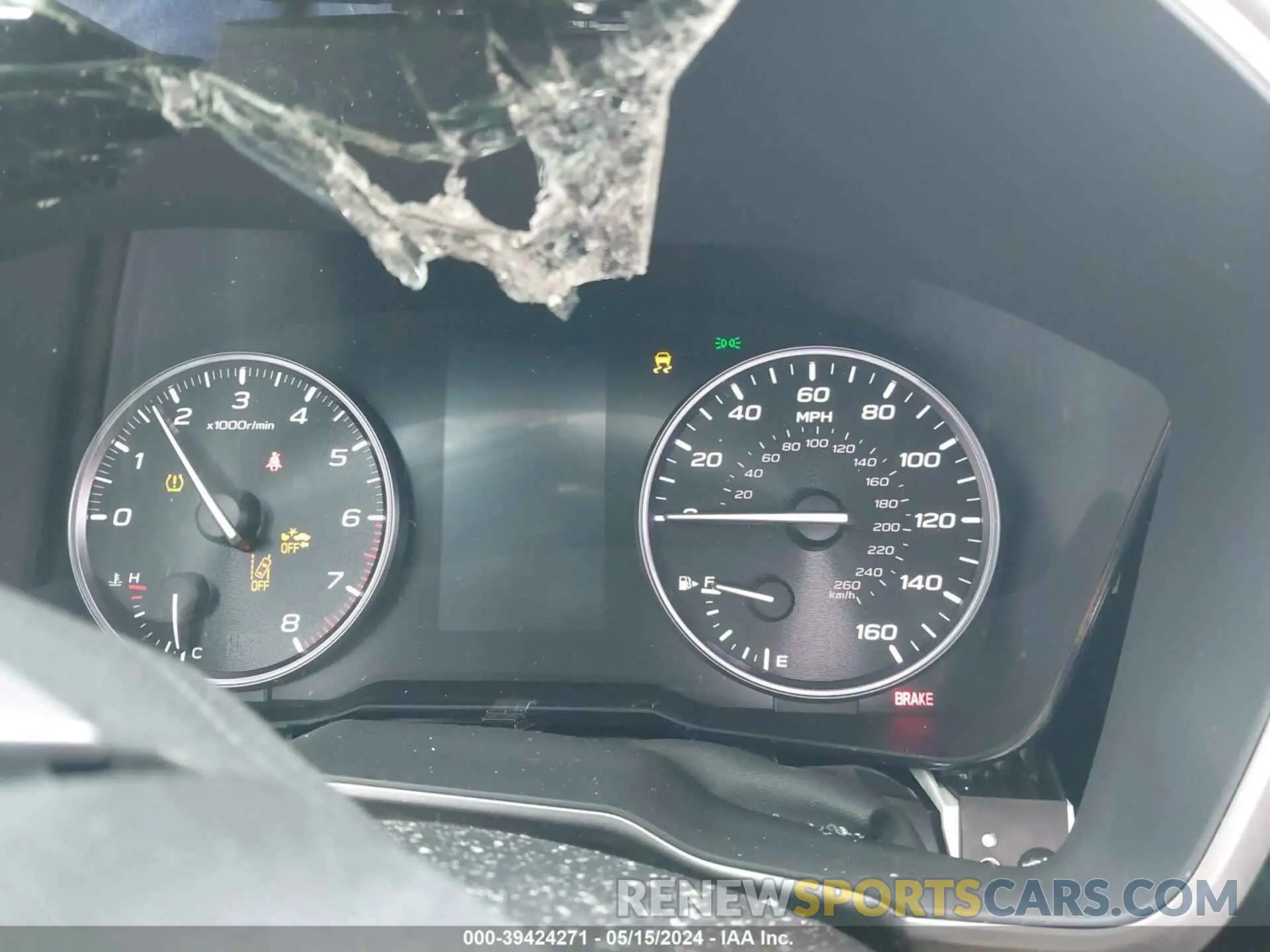7 fotografías del automóvil dañado 4S3BWAN61R3025091 SUBARU LEGACY 2024