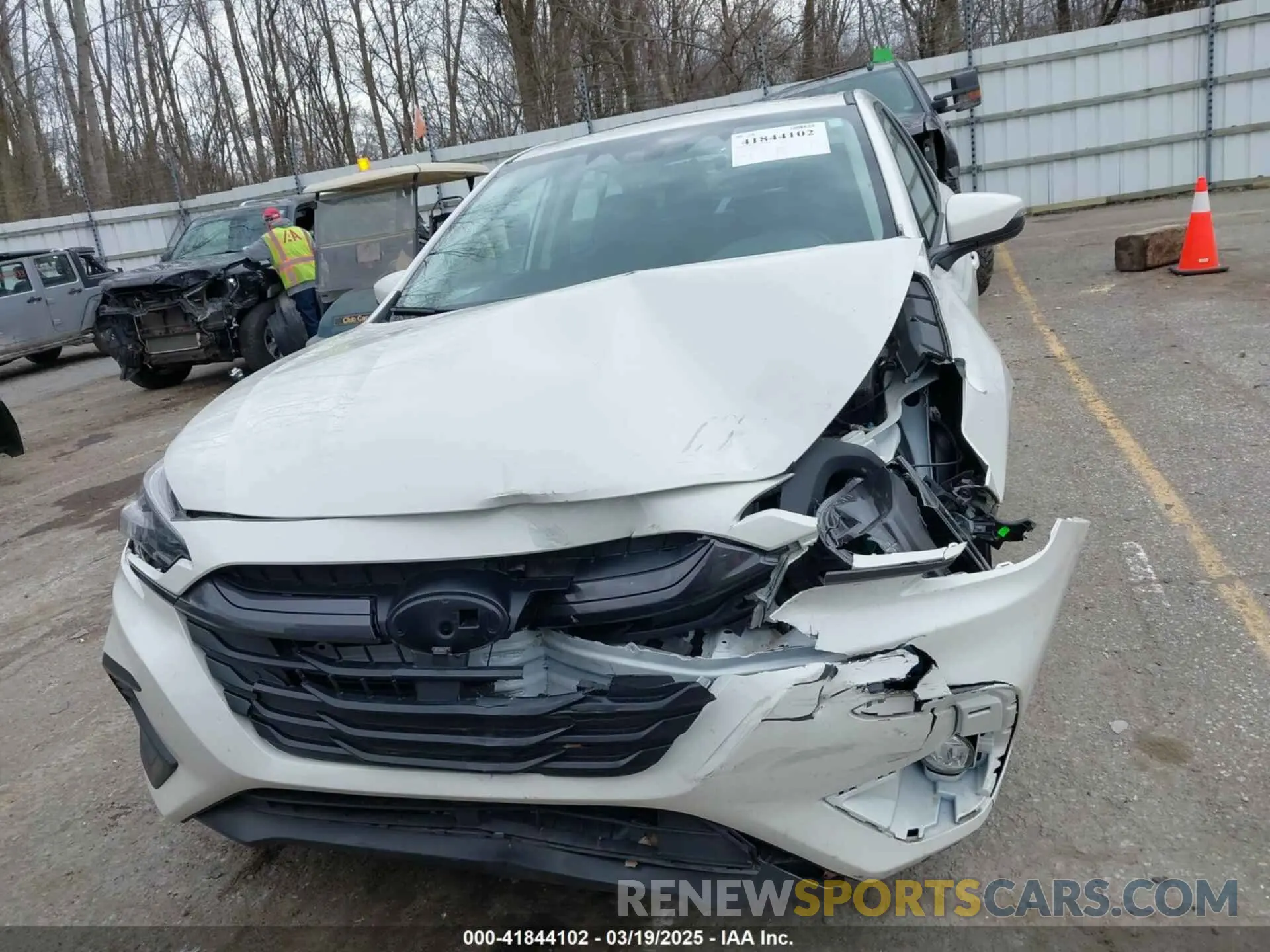 12 fotografías del automóvil dañado 4S3BWAN62R3021146 SUBARU LEGACY 2024