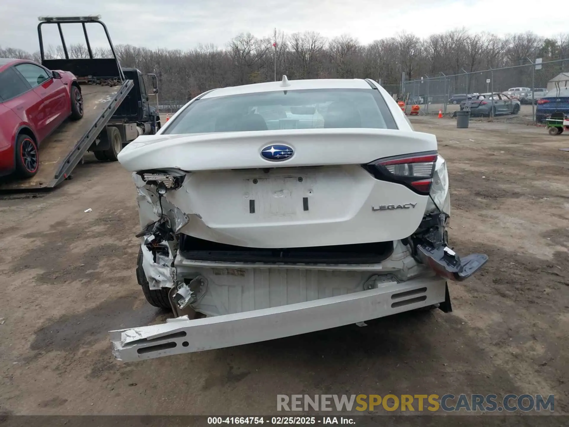 16 fotografías del automóvil dañado 4S3BWAN65R3007144 SUBARU LEGACY 2024