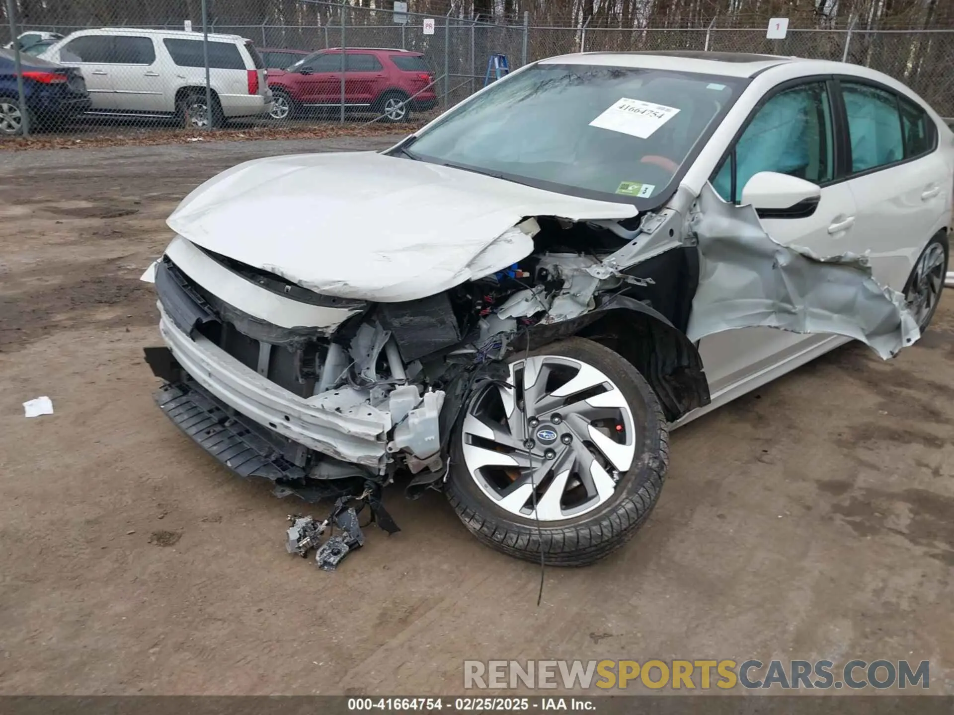 6 fotografías del automóvil dañado 4S3BWAN65R3007144 SUBARU LEGACY 2024