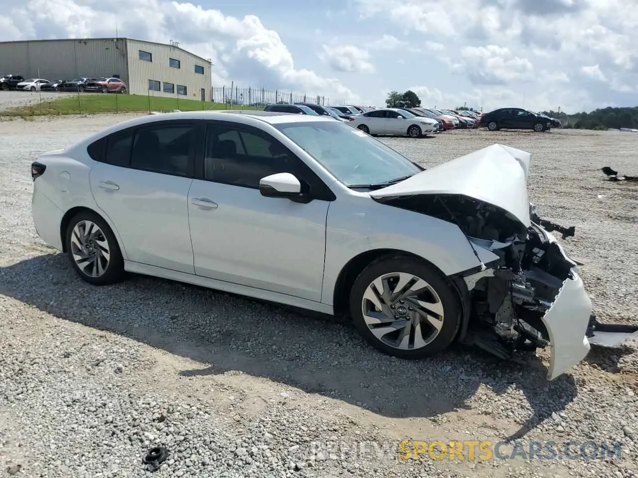 4 fotografías del automóvil dañado 4S3BWAN66R3002518 SUBARU LEGACY 2024