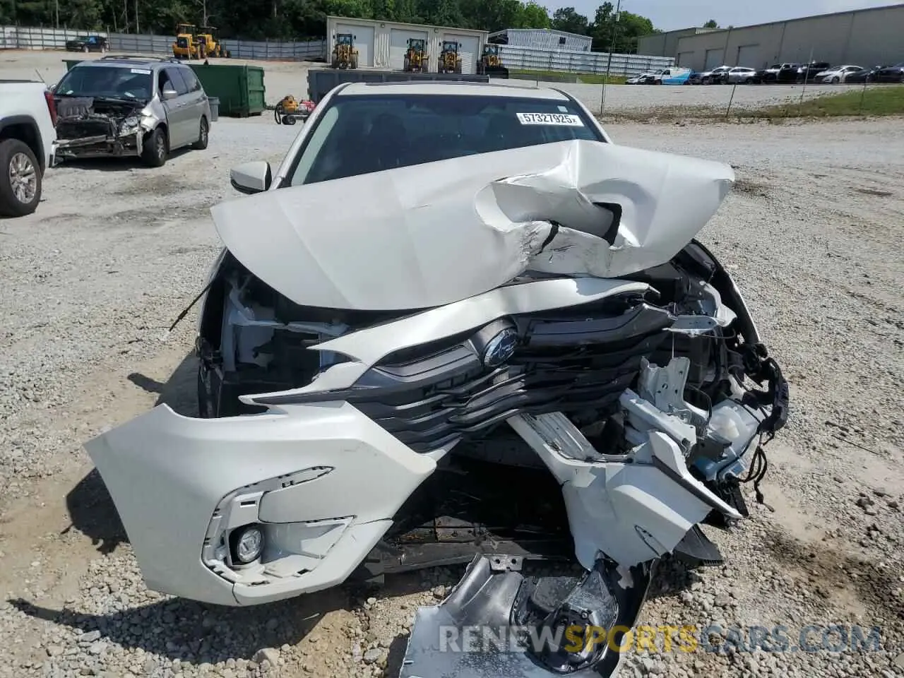 5 fotografías del automóvil dañado 4S3BWAN66R3002518 SUBARU LEGACY 2024