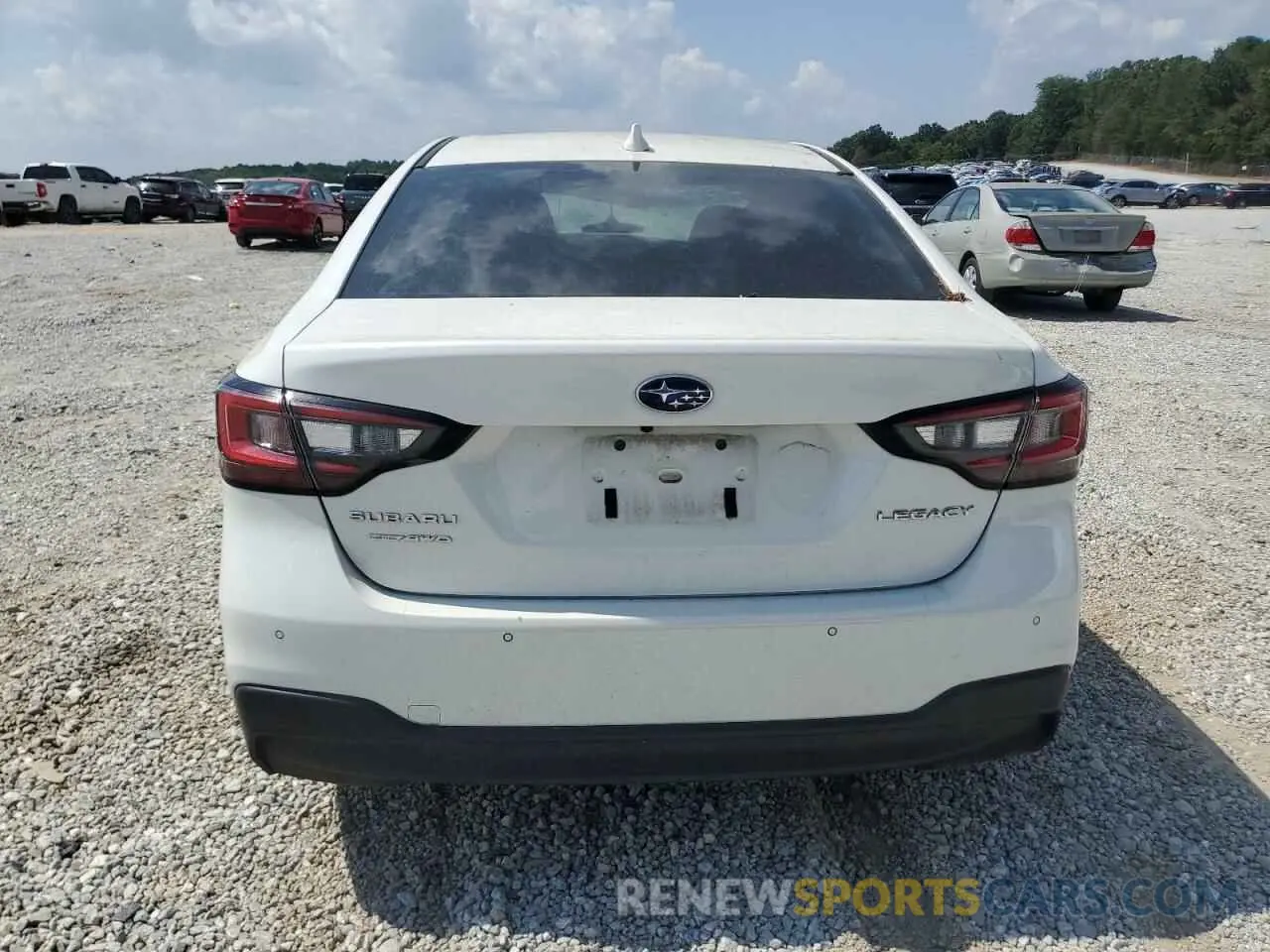 6 fotografías del automóvil dañado 4S3BWAN66R3002518 SUBARU LEGACY 2024
