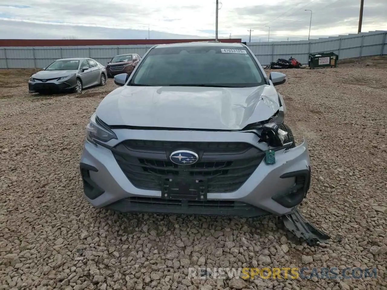 5 fotografías del automóvil dañado 4S3BWAN68R3009812 SUBARU LEGACY 2024