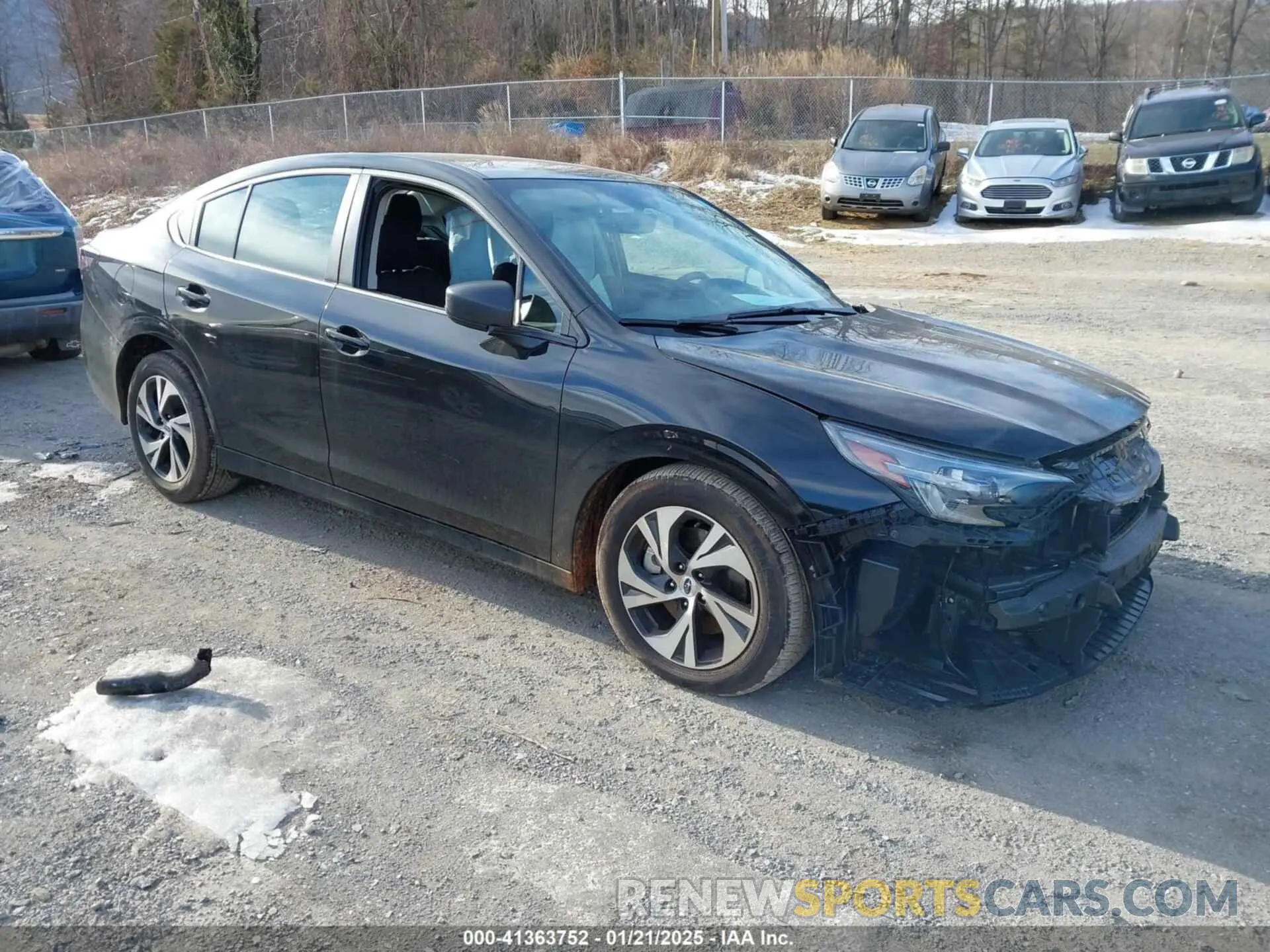 1 fotografías del automóvil dañado 4S3BWAB64S3006853 SUBARU LEGACY 2025