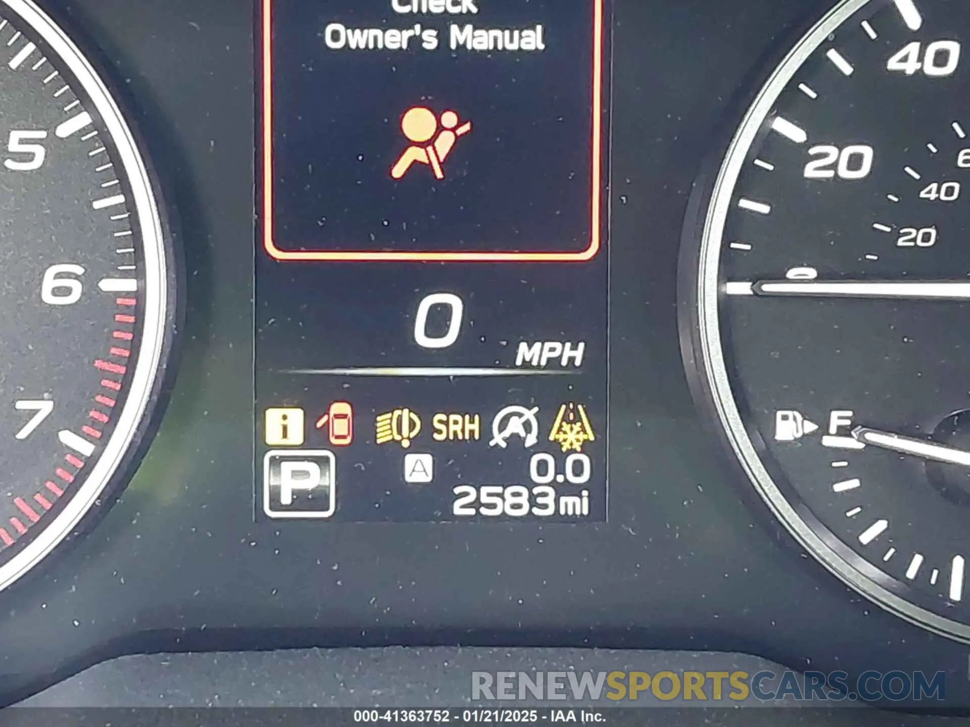 15 fotografías del automóvil dañado 4S3BWAB64S3006853 SUBARU LEGACY 2025