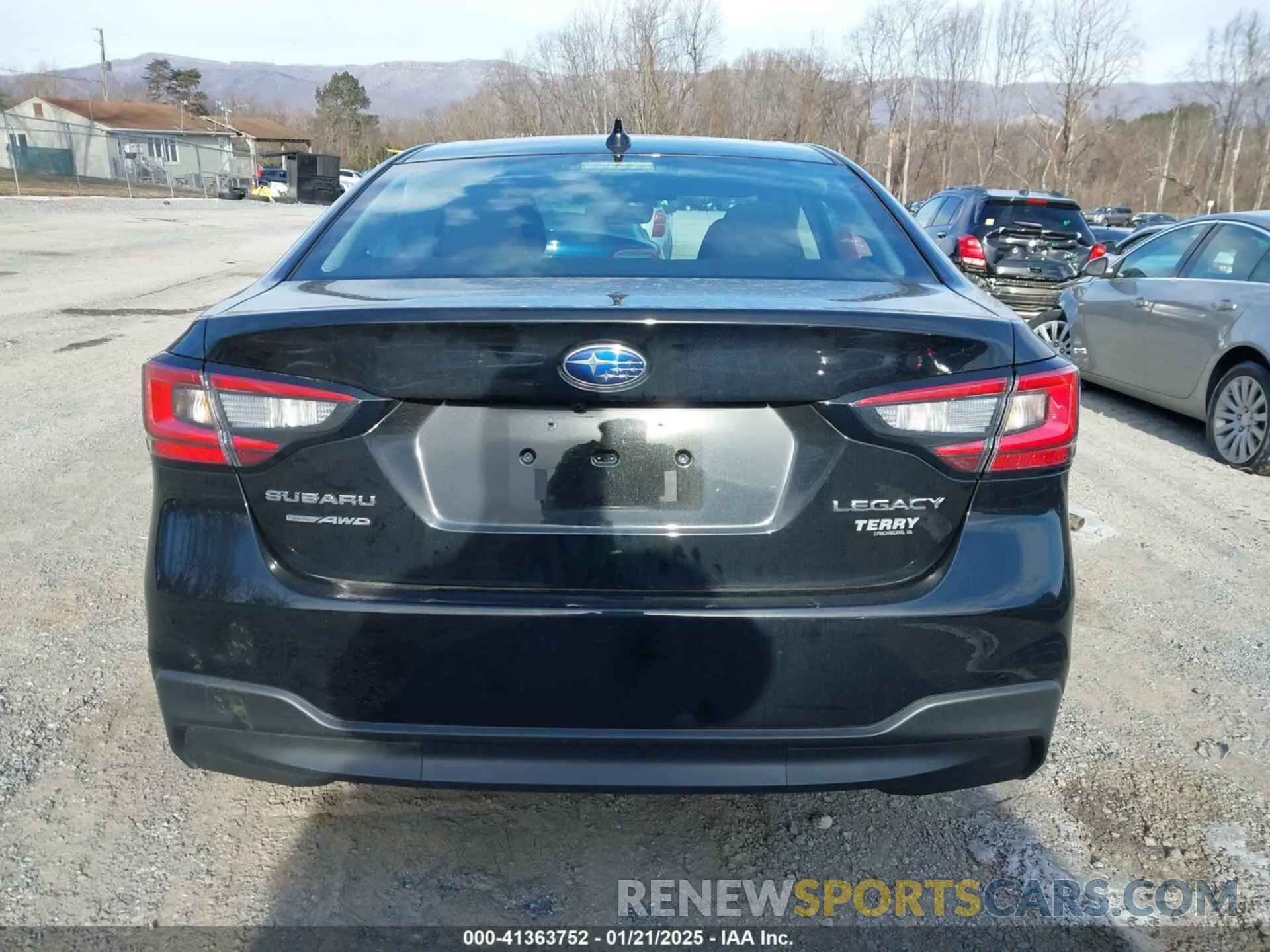 16 fotografías del automóvil dañado 4S3BWAB64S3006853 SUBARU LEGACY 2025
