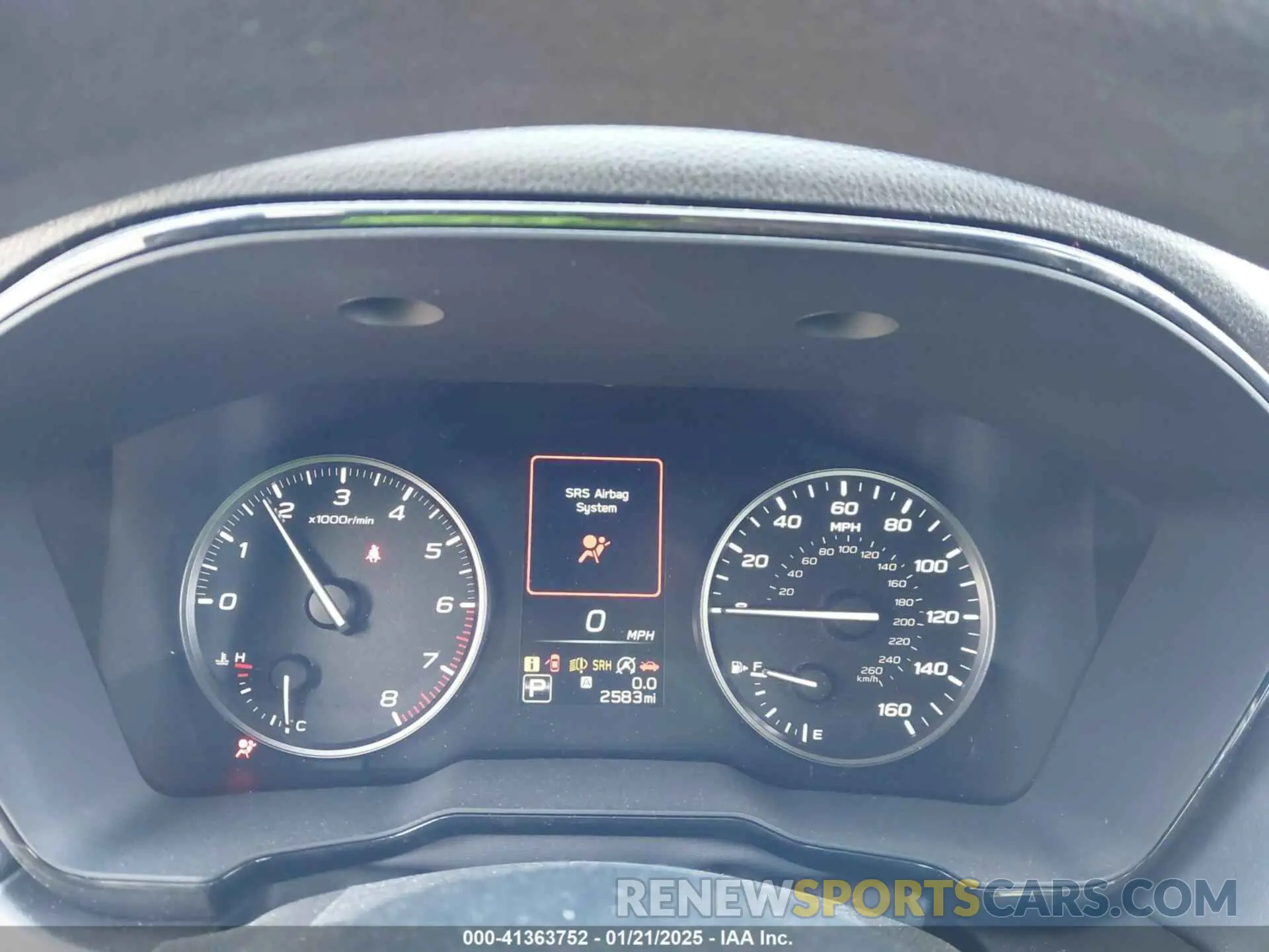 7 fotografías del automóvil dañado 4S3BWAB64S3006853 SUBARU LEGACY 2025