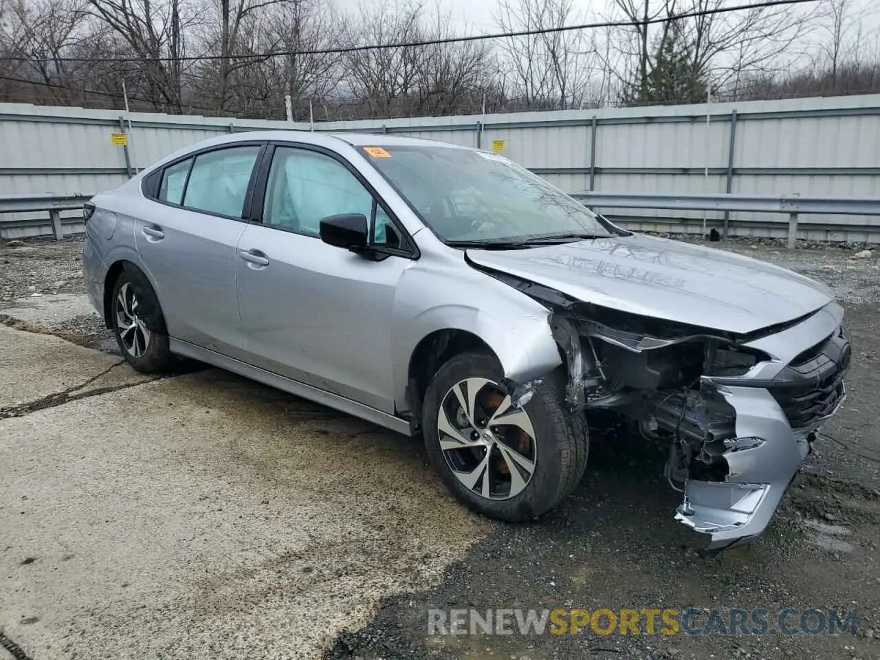4 fotografías del automóvil dañado 4S3BWAB68S3003468 SUBARU LEGACY 2025