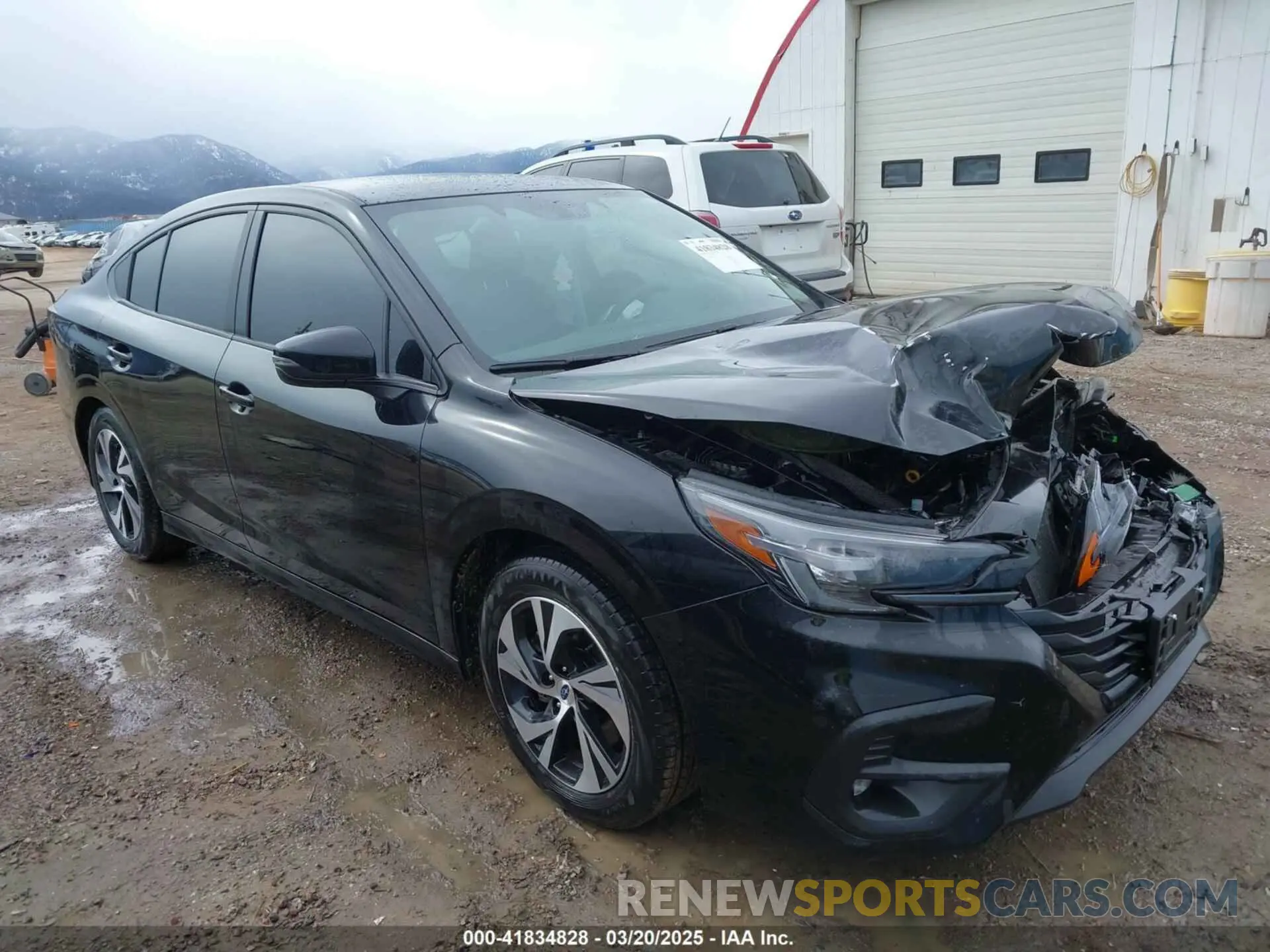 1 fotografías del automóvil dañado 4S3BWAD61S3010257 SUBARU LEGACY 2025