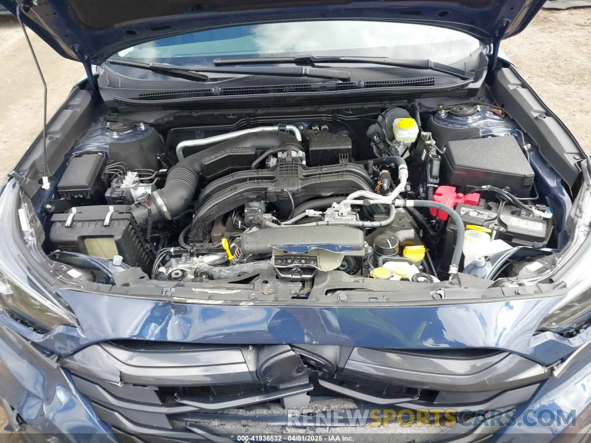 10 fotografías del automóvil dañado 4S3BWAF62S3009454 SUBARU LEGACY 2025