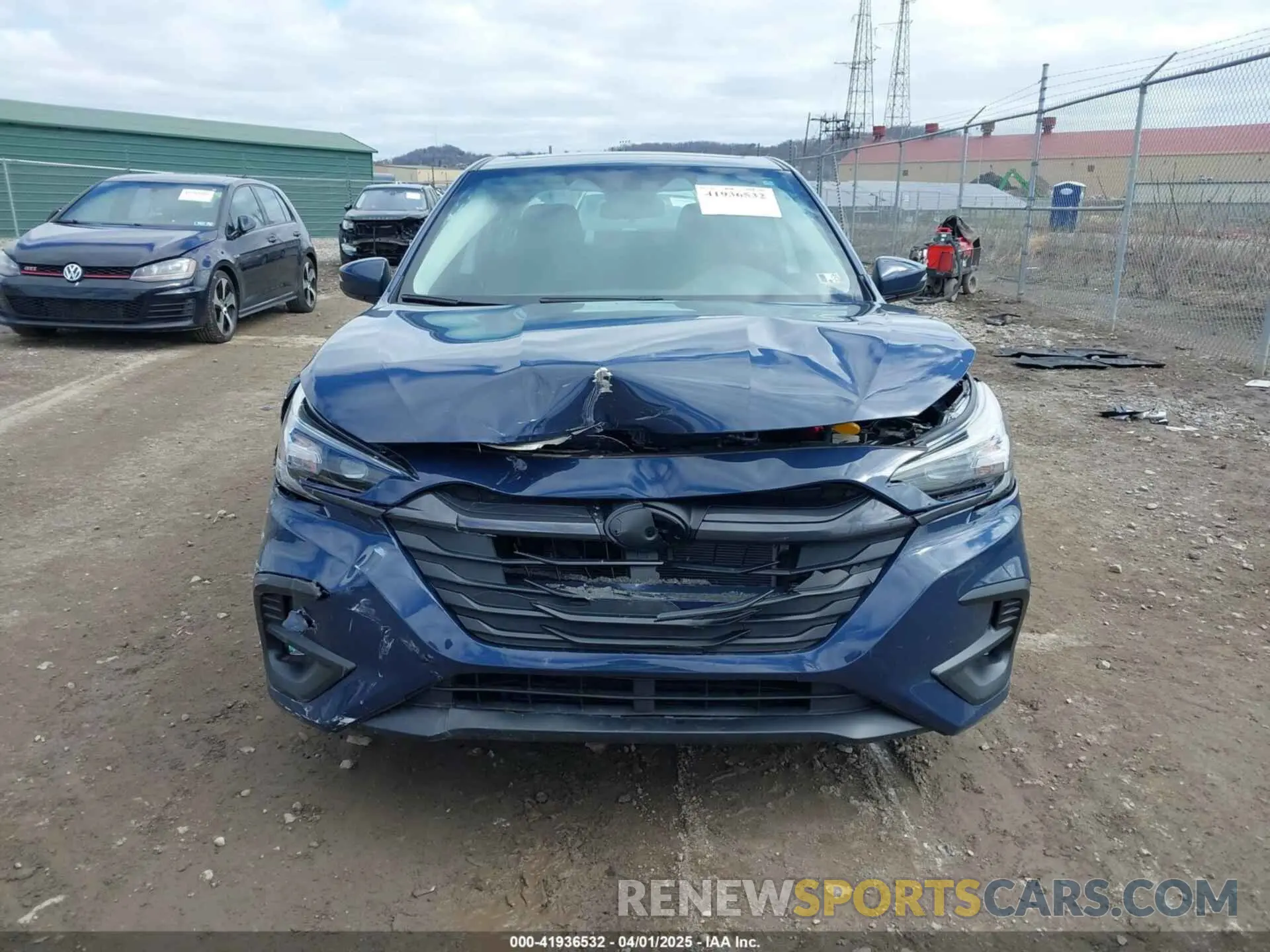 13 fotografías del automóvil dañado 4S3BWAF62S3009454 SUBARU LEGACY 2025
