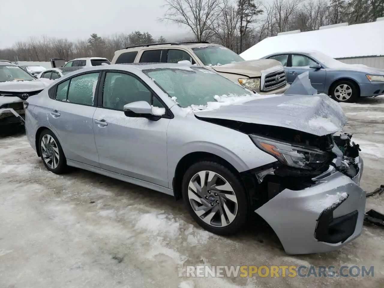 4 fotografías del automóvil dañado 4S3BWAN60S3014430 SUBARU LEGACY 2025