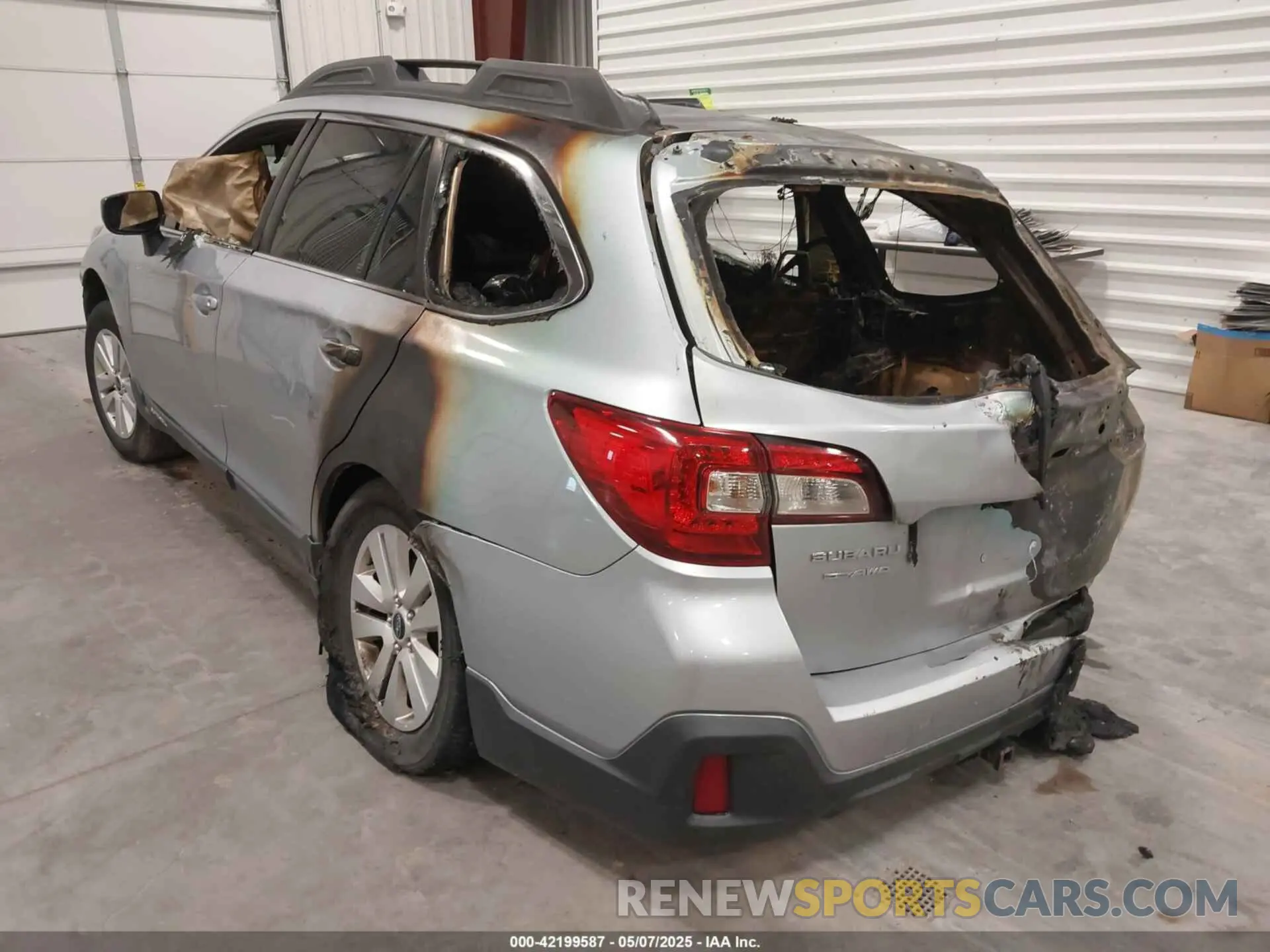 3 fotografías del automóvil dañado 4S4BSABC1K3309585 SUBARU OUTBACK 2019