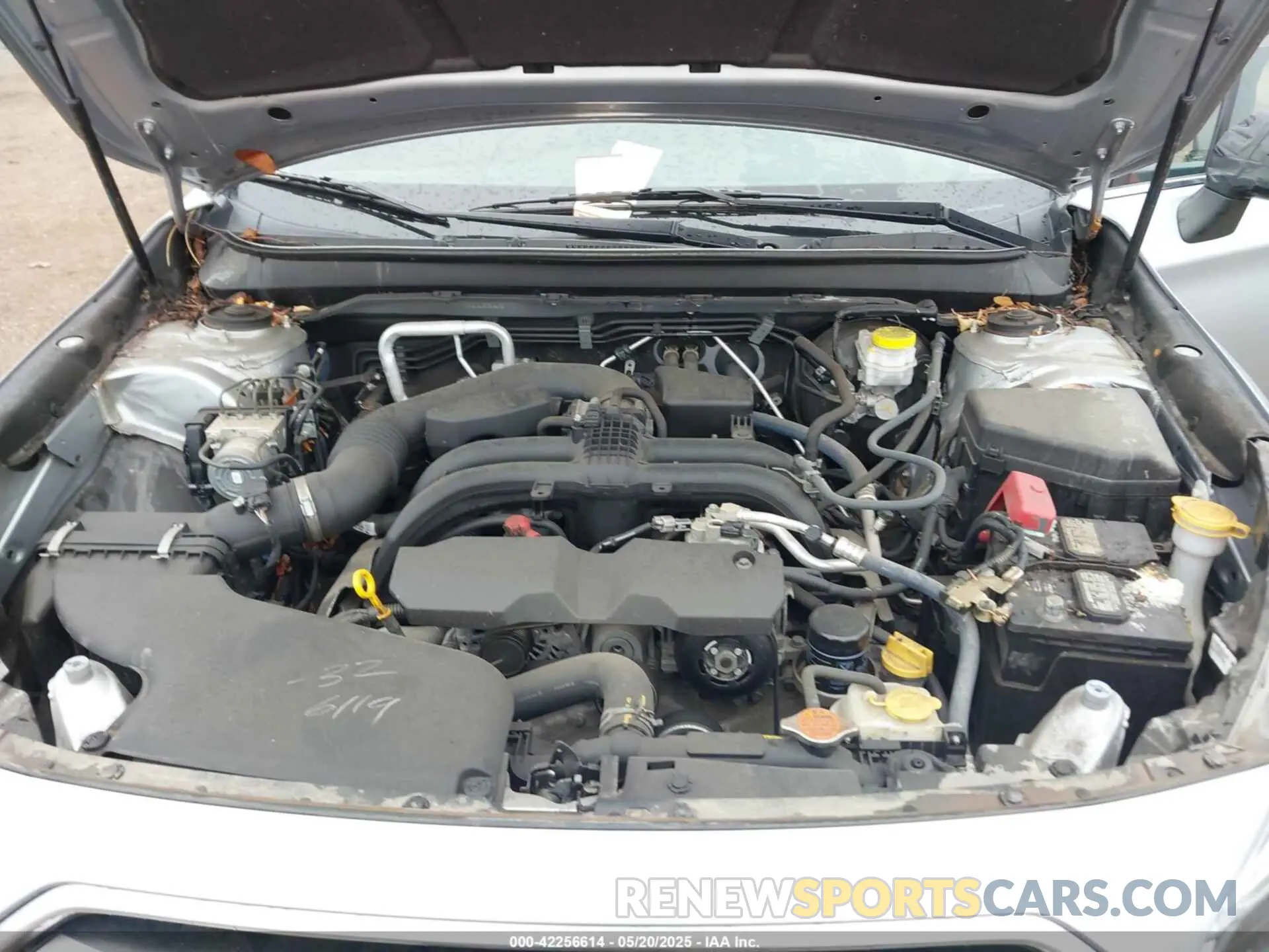 10 fotografías del automóvil dañado 4S4BSABC1K3372377 SUBARU OUTBACK 2019