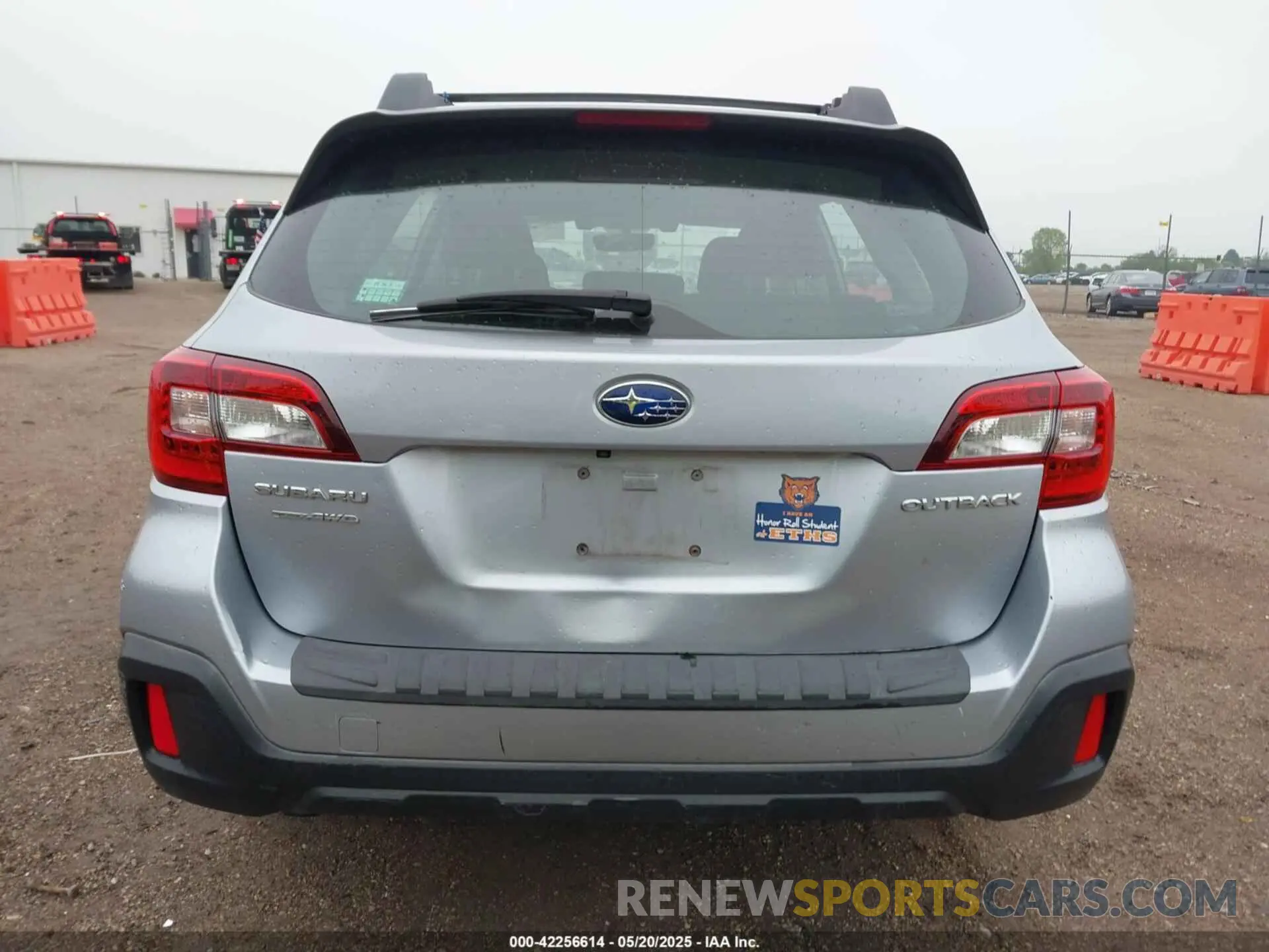 15 fotografías del automóvil dañado 4S4BSABC1K3372377 SUBARU OUTBACK 2019