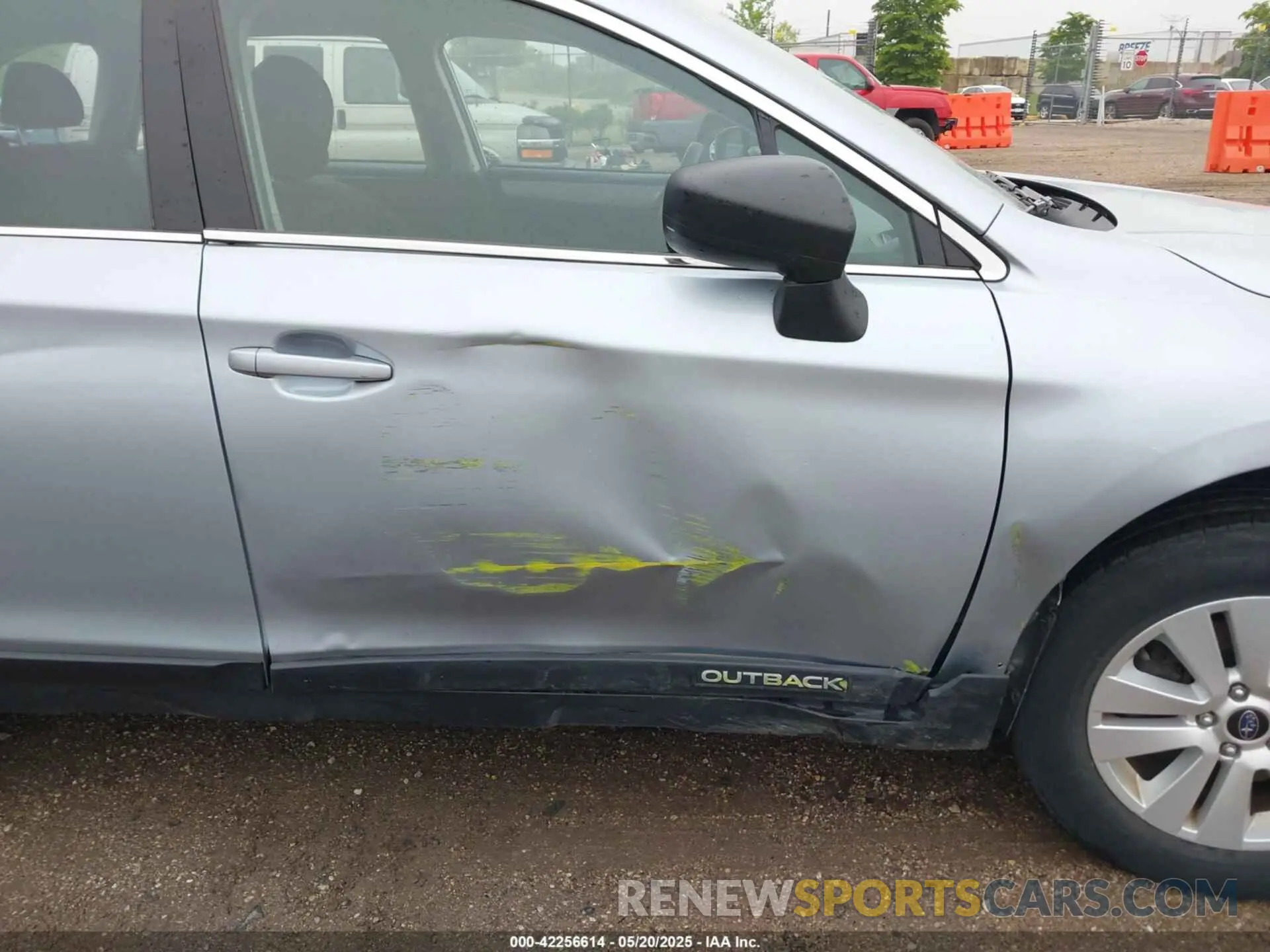 6 fotografías del automóvil dañado 4S4BSABC1K3372377 SUBARU OUTBACK 2019