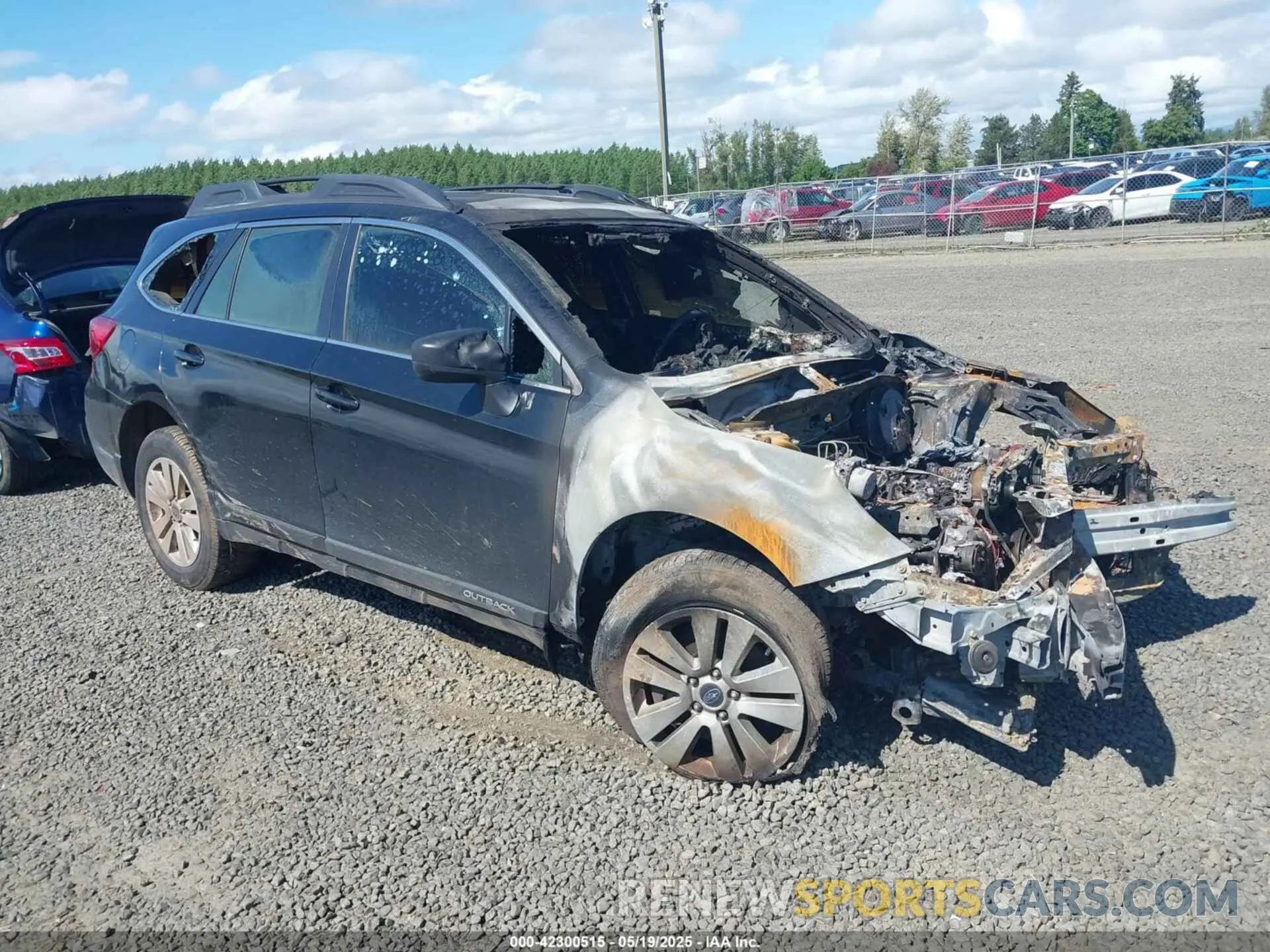 1 fotografías del automóvil dañado 4S4BSABC3K3216289 SUBARU OUTBACK 2019
