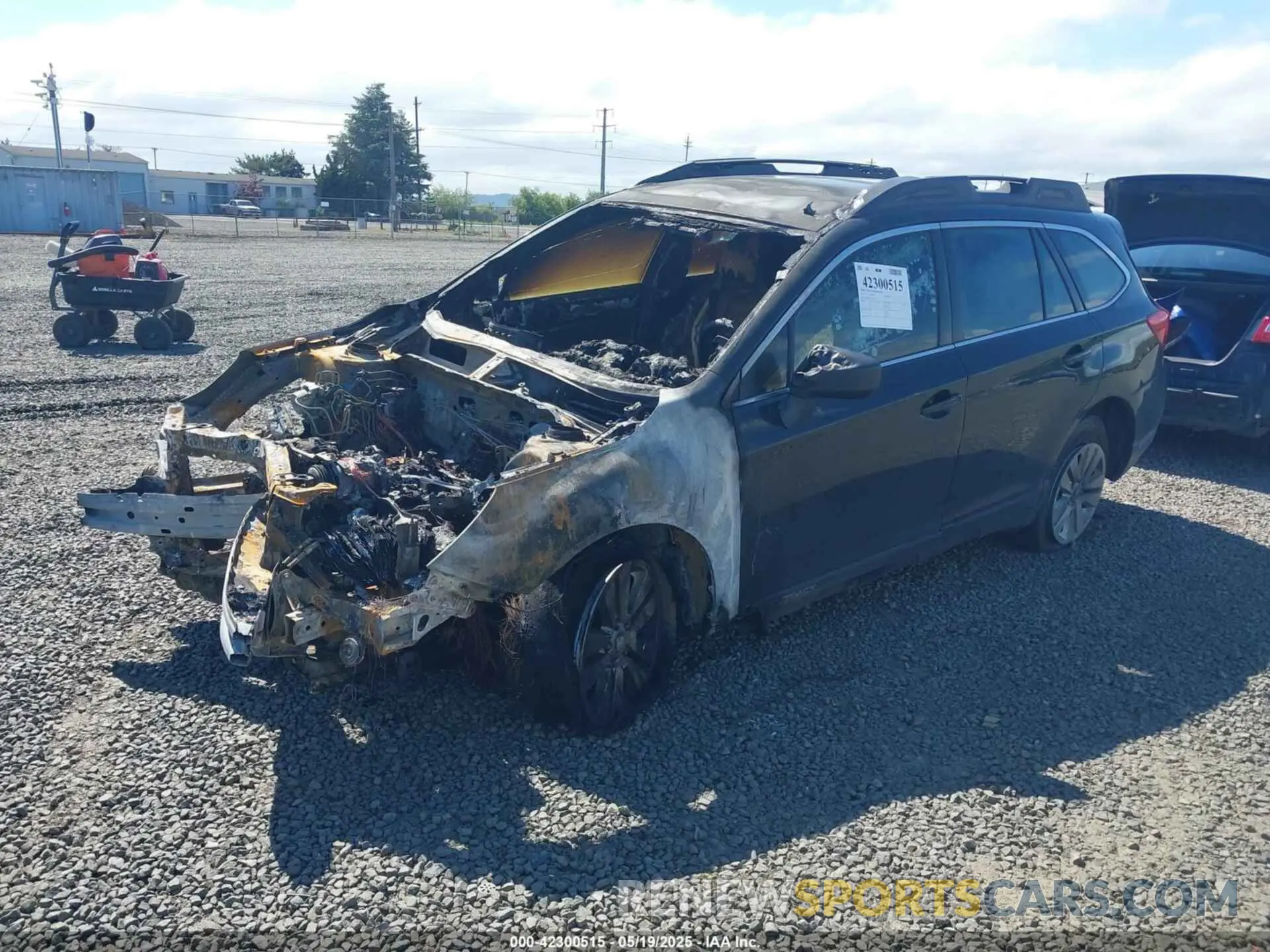 2 fotografías del automóvil dañado 4S4BSABC3K3216289 SUBARU OUTBACK 2019