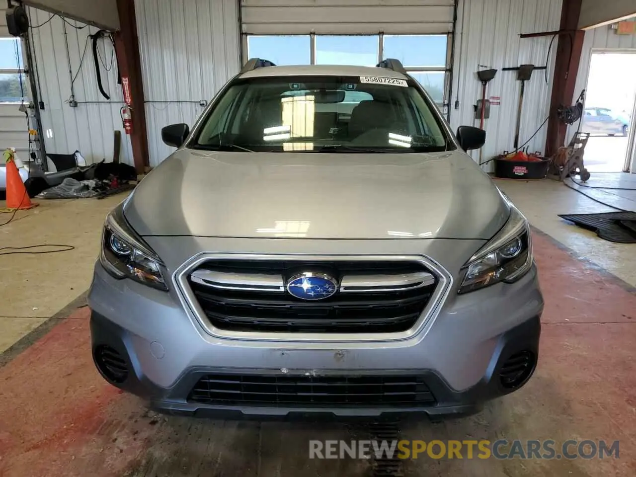 5 fotografías del automóvil dañado 4S4BSABCXK3380364 SUBARU OUTBACK 2019