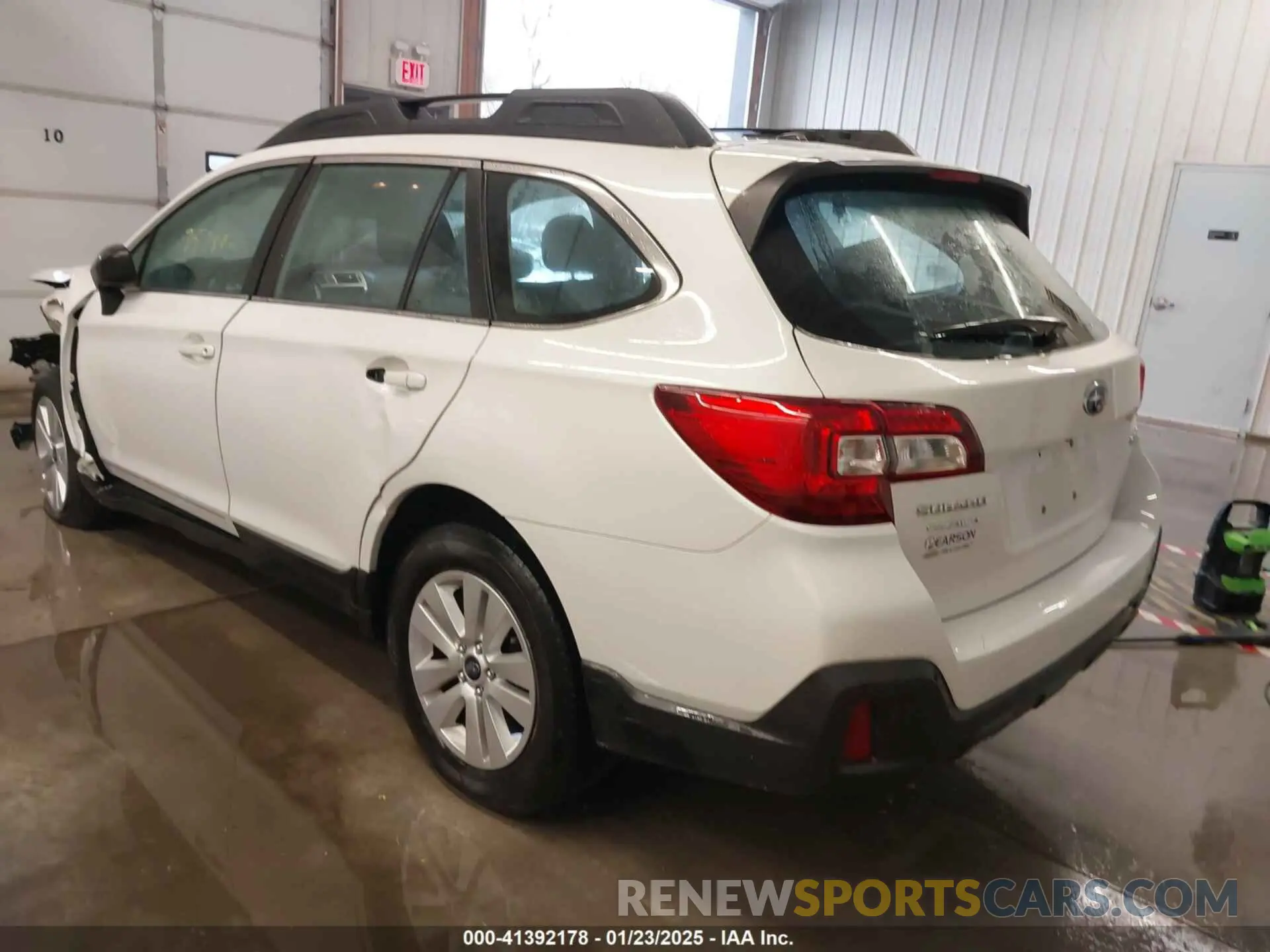 3 fotografías del automóvil dañado 4S4BSABCXK3387492 SUBARU OUTBACK 2019