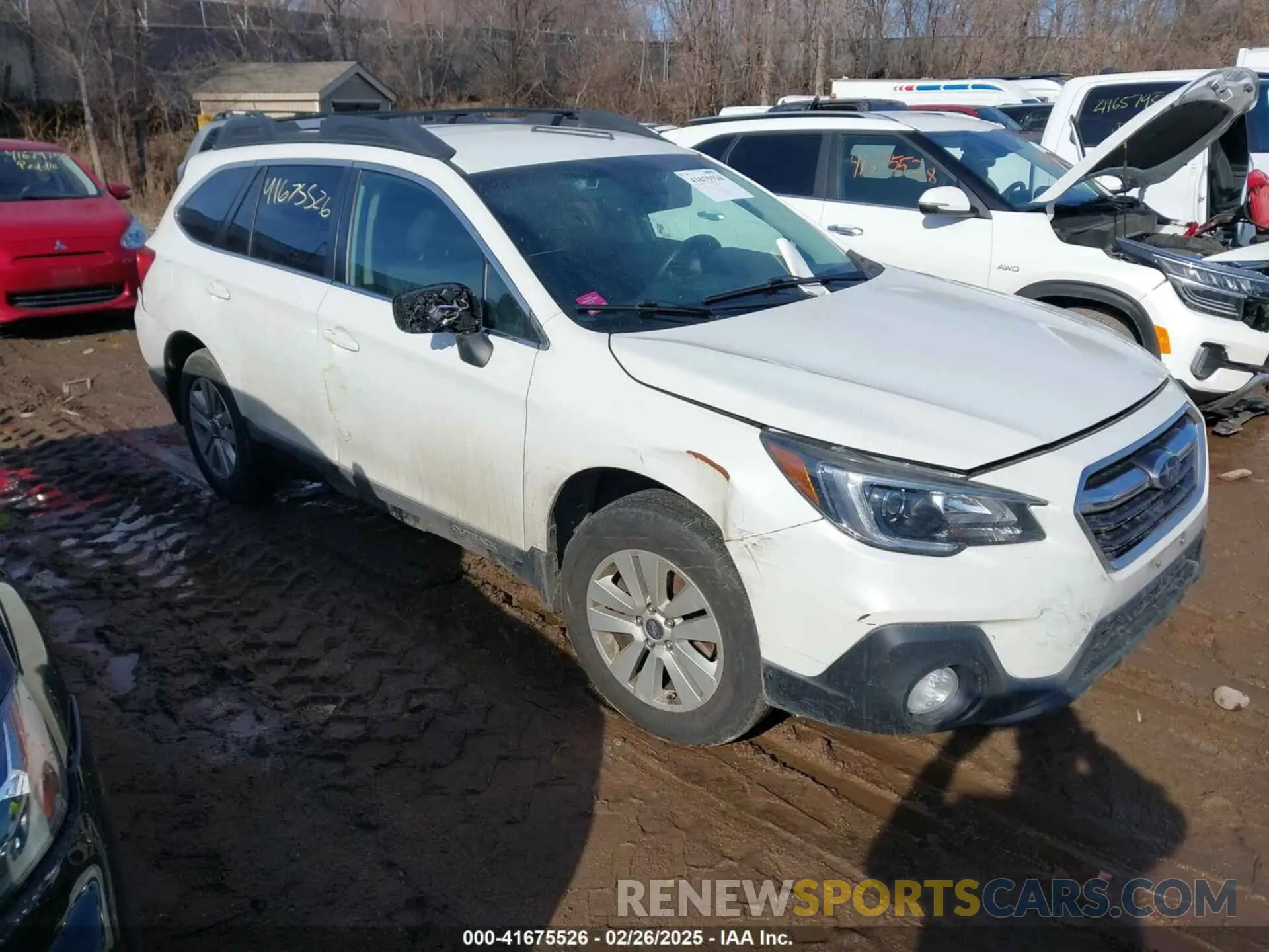 1 fotografías del automóvil dañado 4S4BSAFC0K3332480 SUBARU OUTBACK 2019