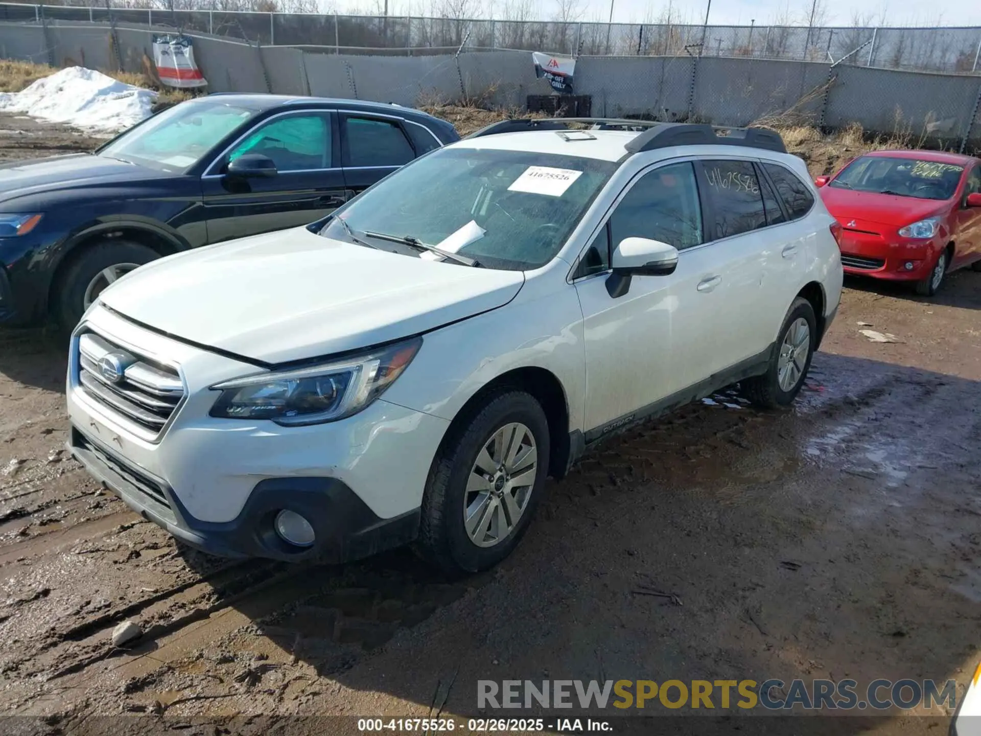 2 fotografías del automóvil dañado 4S4BSAFC0K3332480 SUBARU OUTBACK 2019