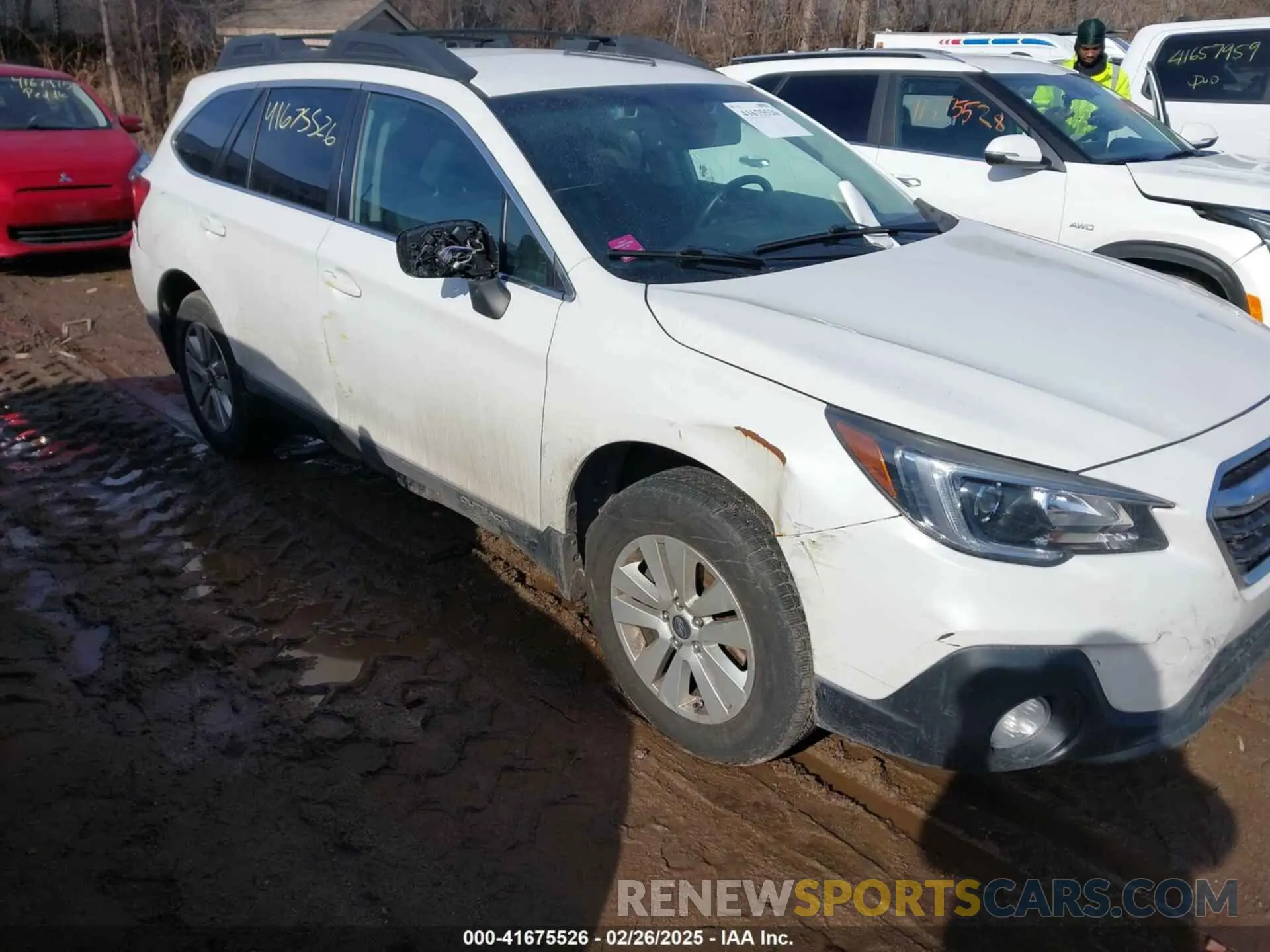 6 fotografías del automóvil dañado 4S4BSAFC0K3332480 SUBARU OUTBACK 2019