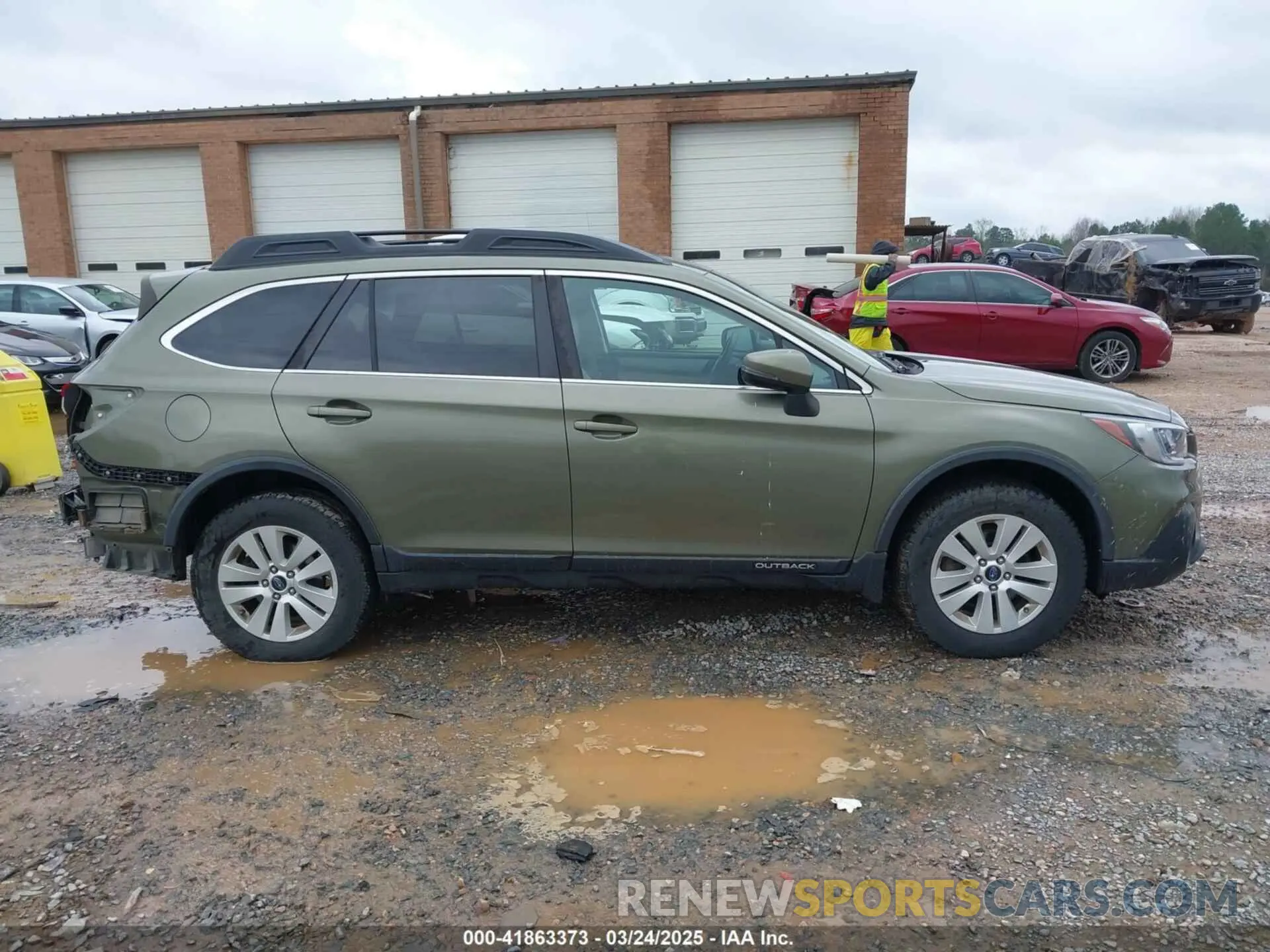 13 fotografías del automóvil dañado 4S4BSAFC1K3261967 SUBARU OUTBACK 2019